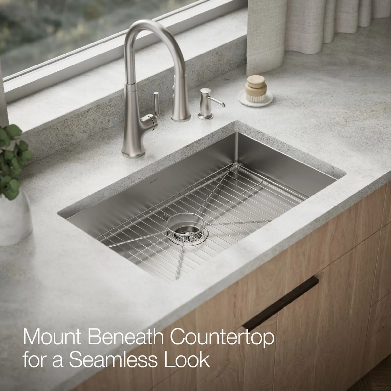 29" undermount single-bowl kitchen sink^Kohler Sale