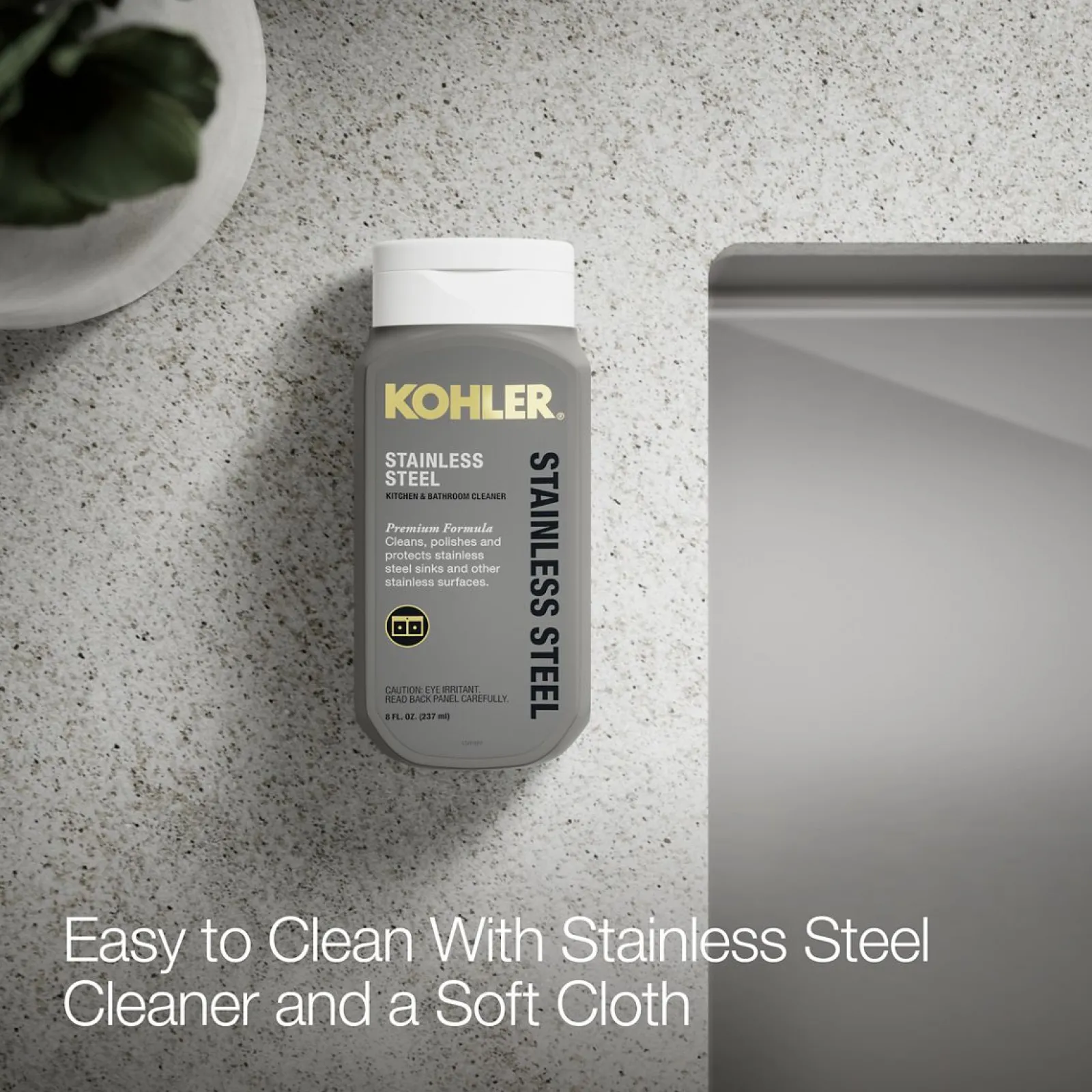 32" undermount single-bowl kitchen sink^Kohler Hot