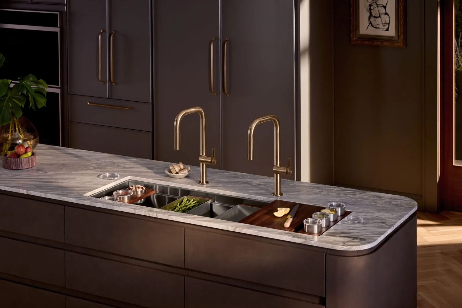 27-3/4" undermount single-bowl kitchen sink^Kohler