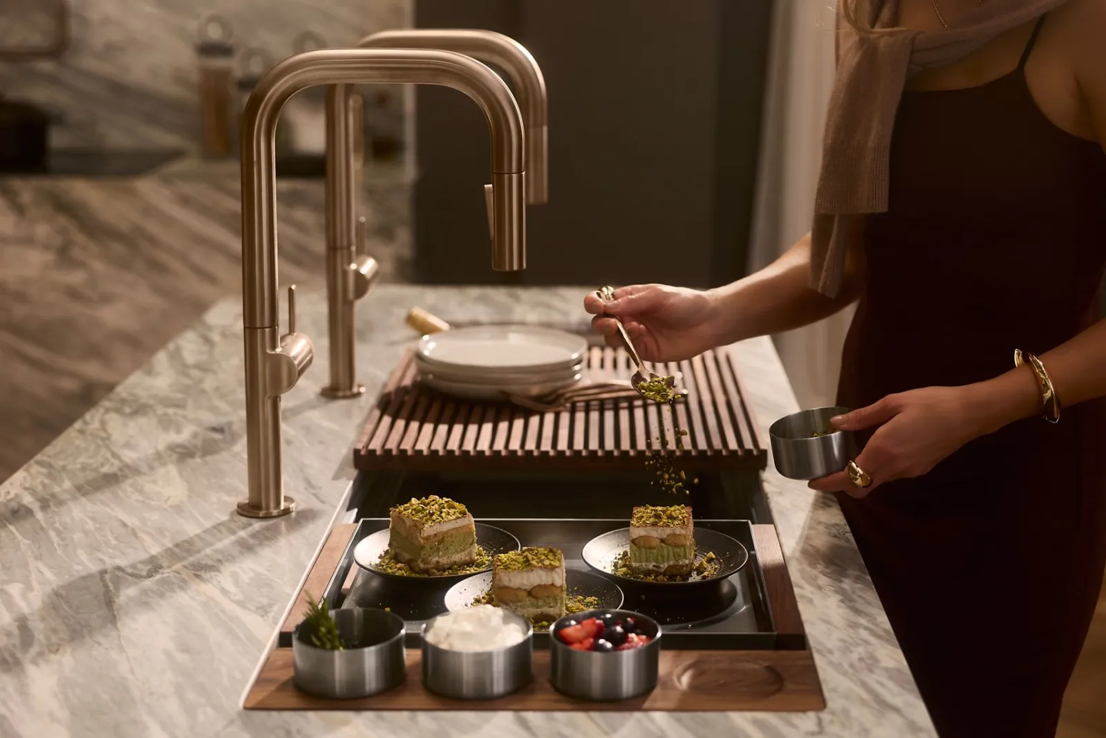 27-3/4" undermount single-bowl kitchen sink^Kohler