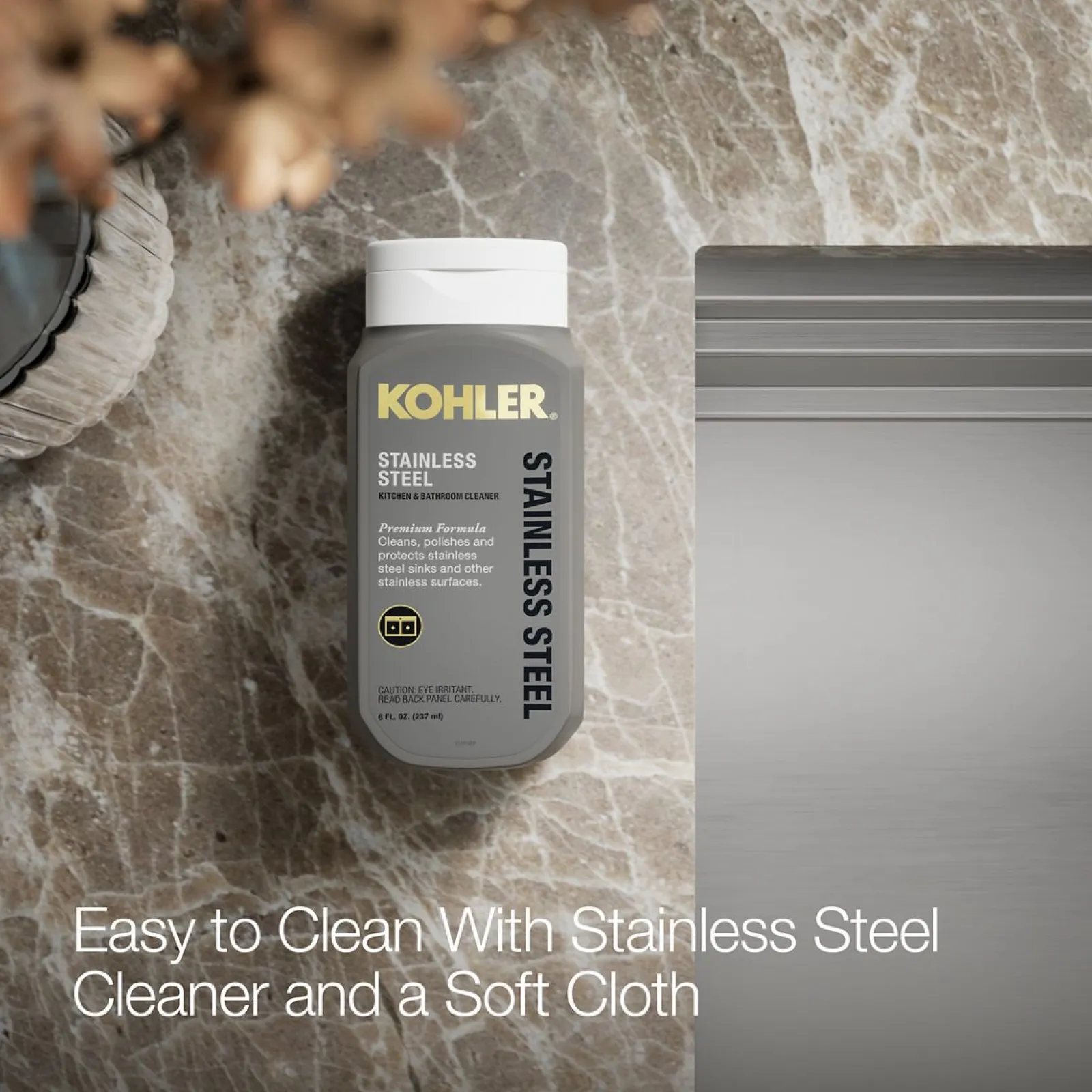 27-3/4" undermount single-bowl kitchen sink^Kohler