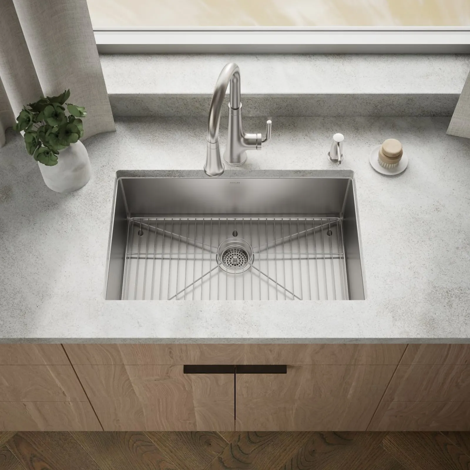 29" undermount single-bowl kitchen sink^Kohler Discount