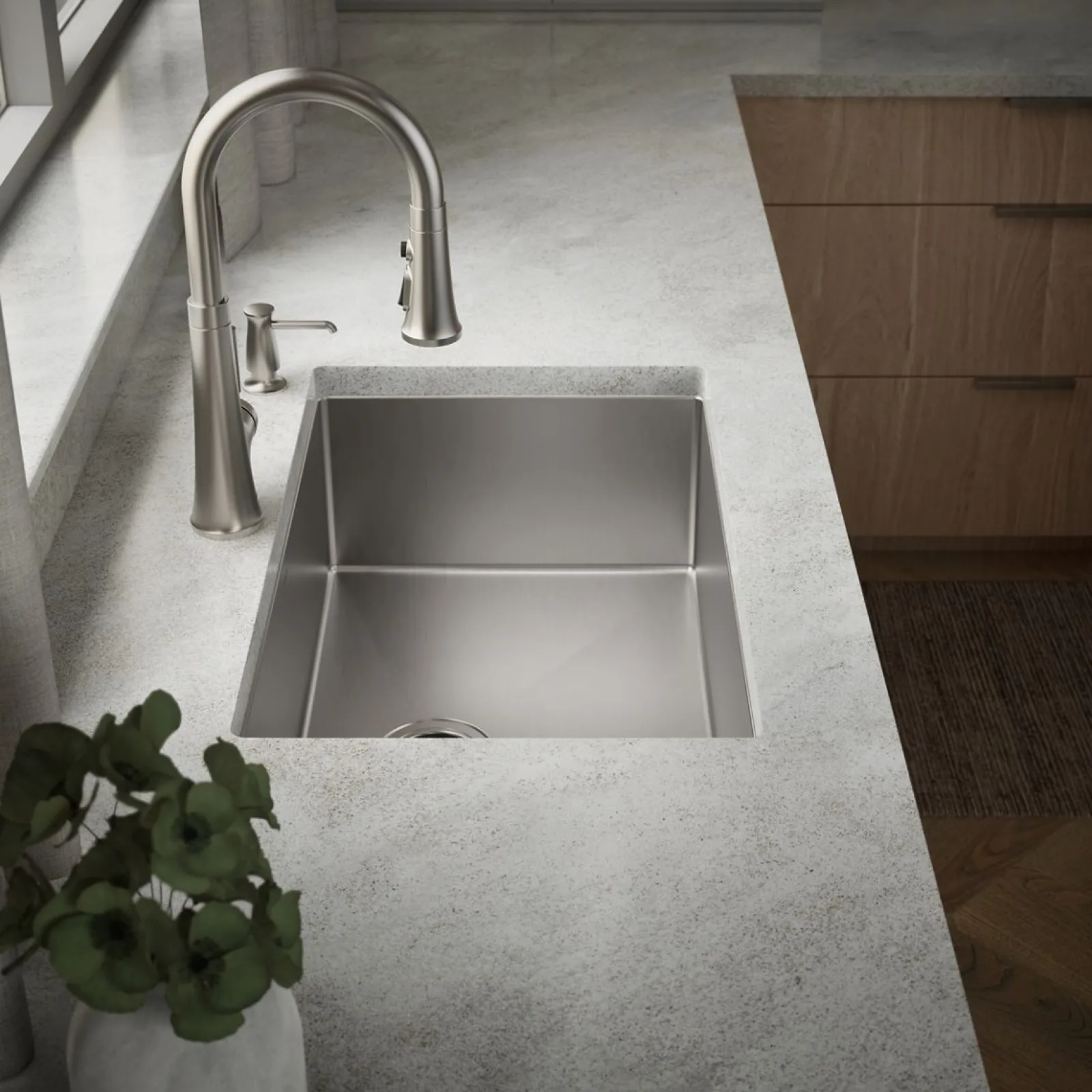 29" undermount single-bowl kitchen sink^Kohler Discount