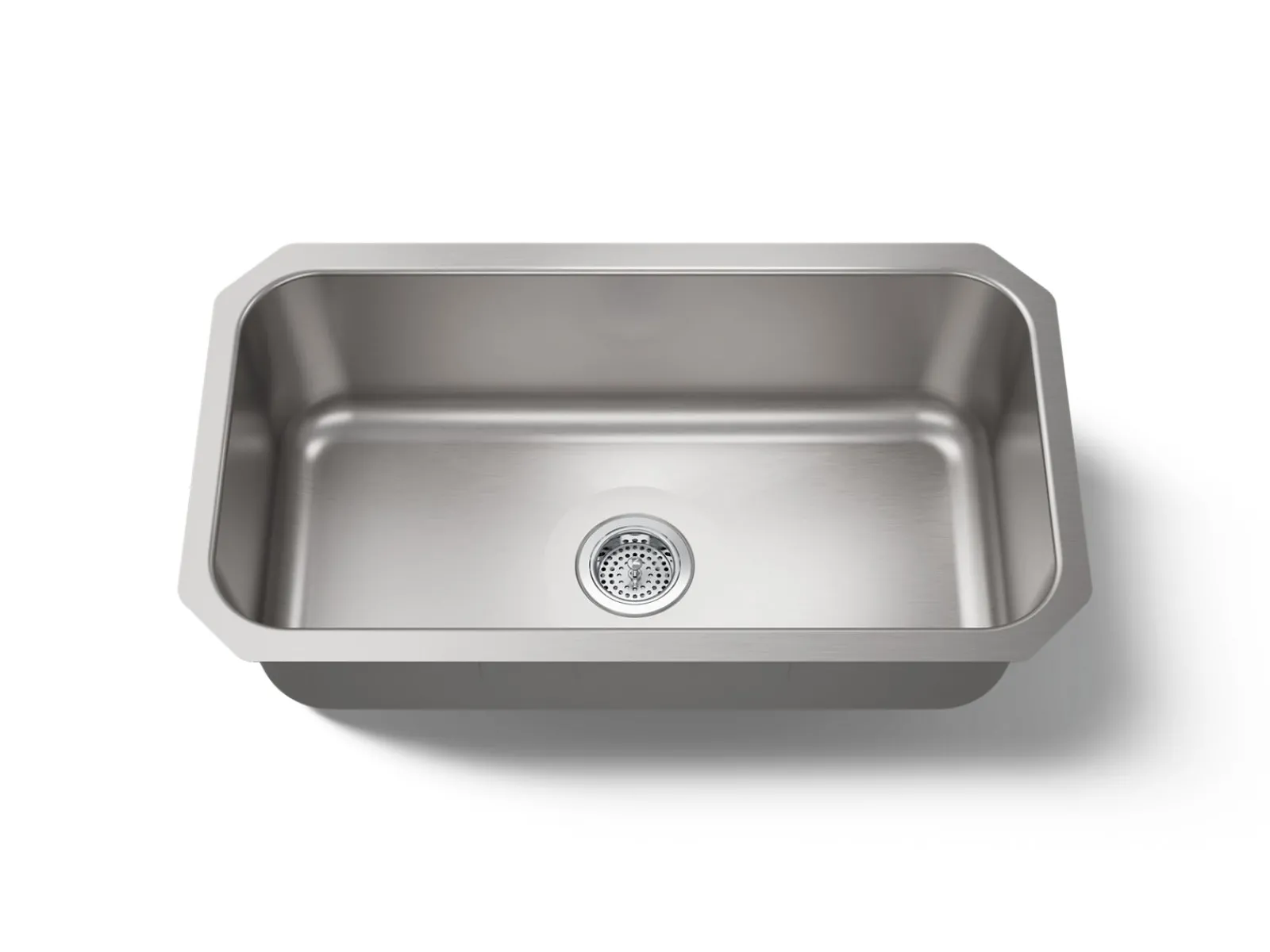 31-1/4" undermount single-bowl kitchen sink^Kohler Hot