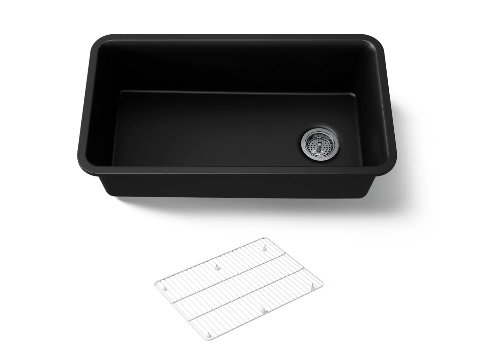33-1/2" undermount single-bowl kitchen sink^Kohler