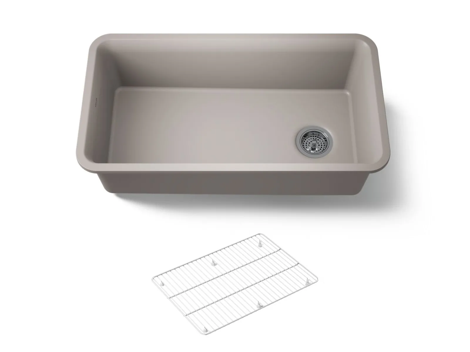 33-1/2" undermount single-bowl kitchen sink^Kohler