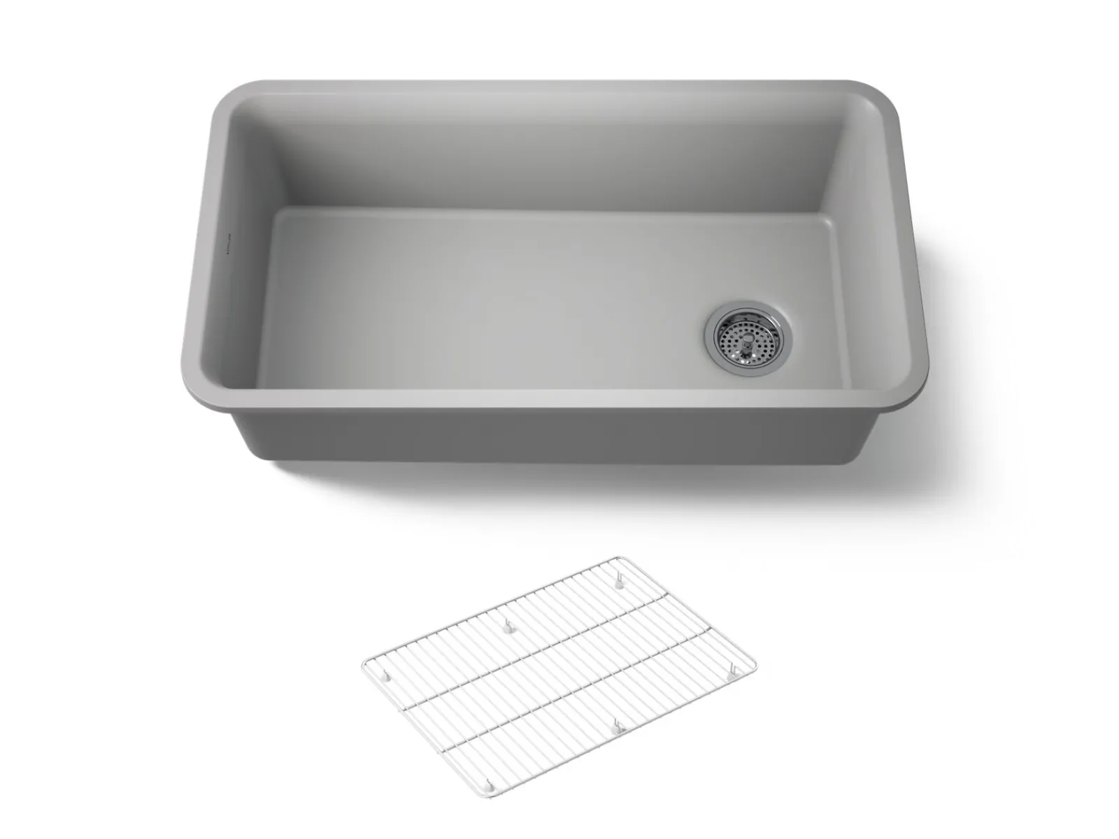 33-1/2" undermount single-bowl kitchen sink^Kohler