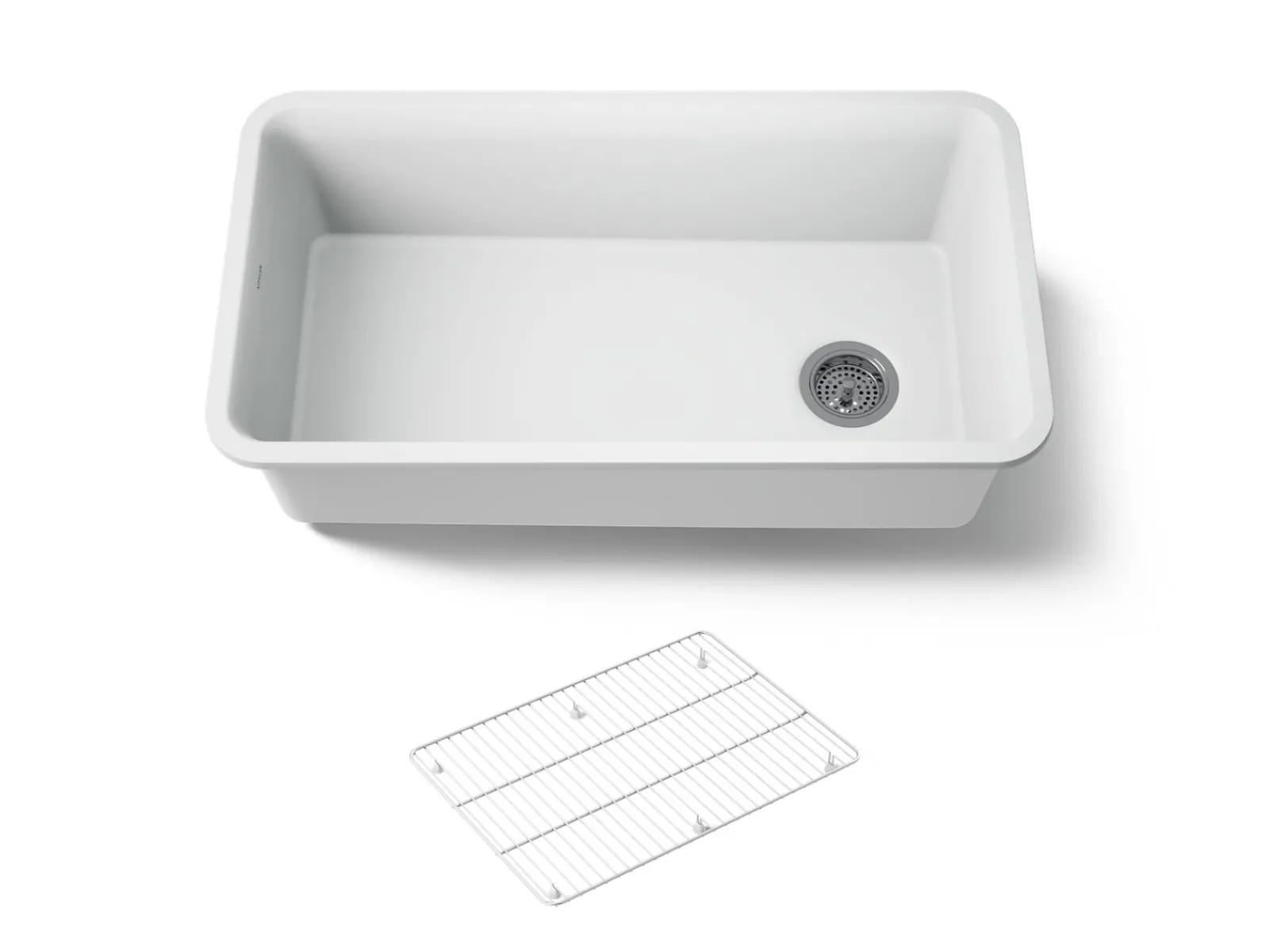 33-1/2" undermount single-bowl kitchen sink^Kohler