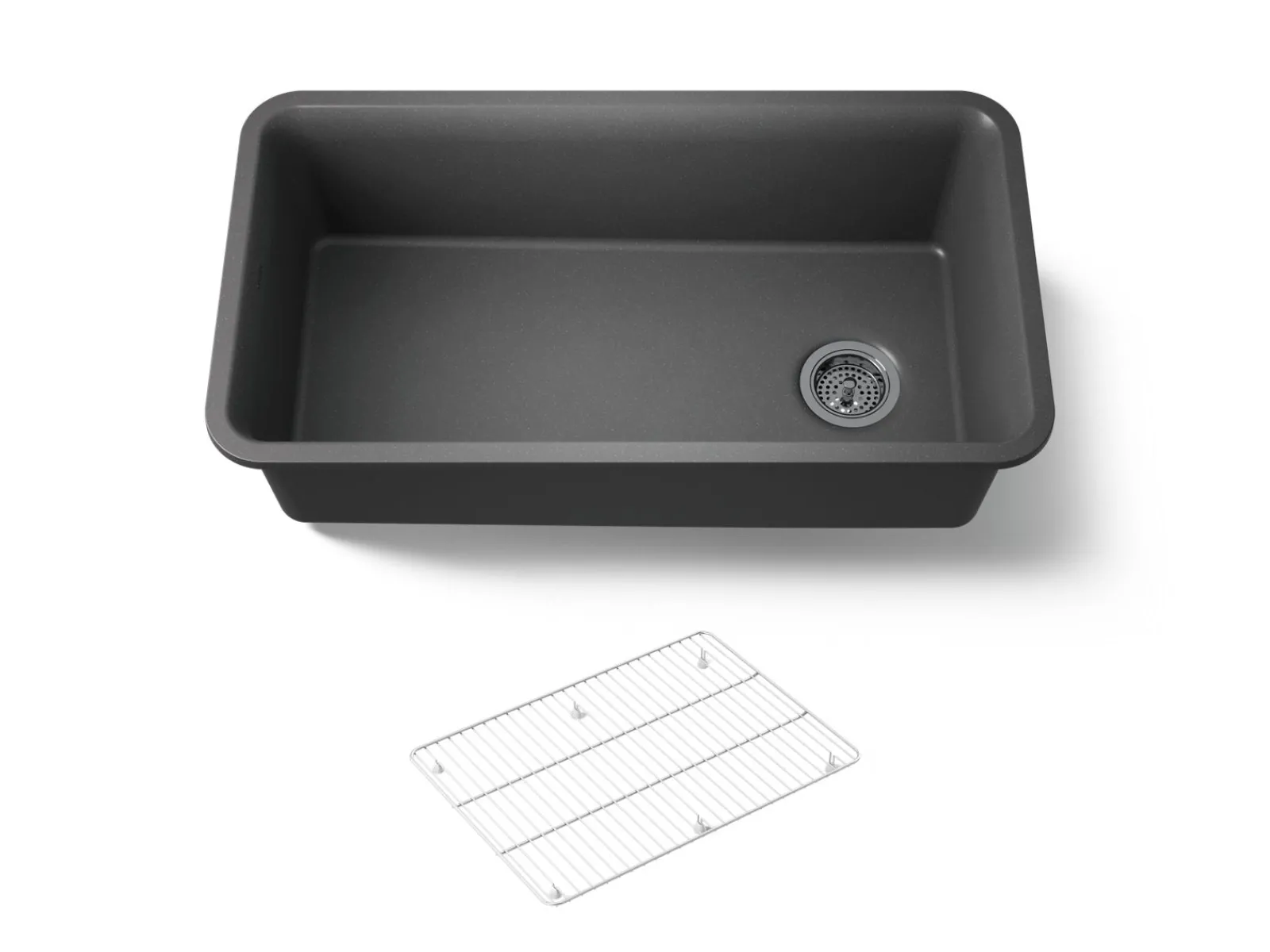 33-1/2" undermount single-bowl kitchen sink^Kohler