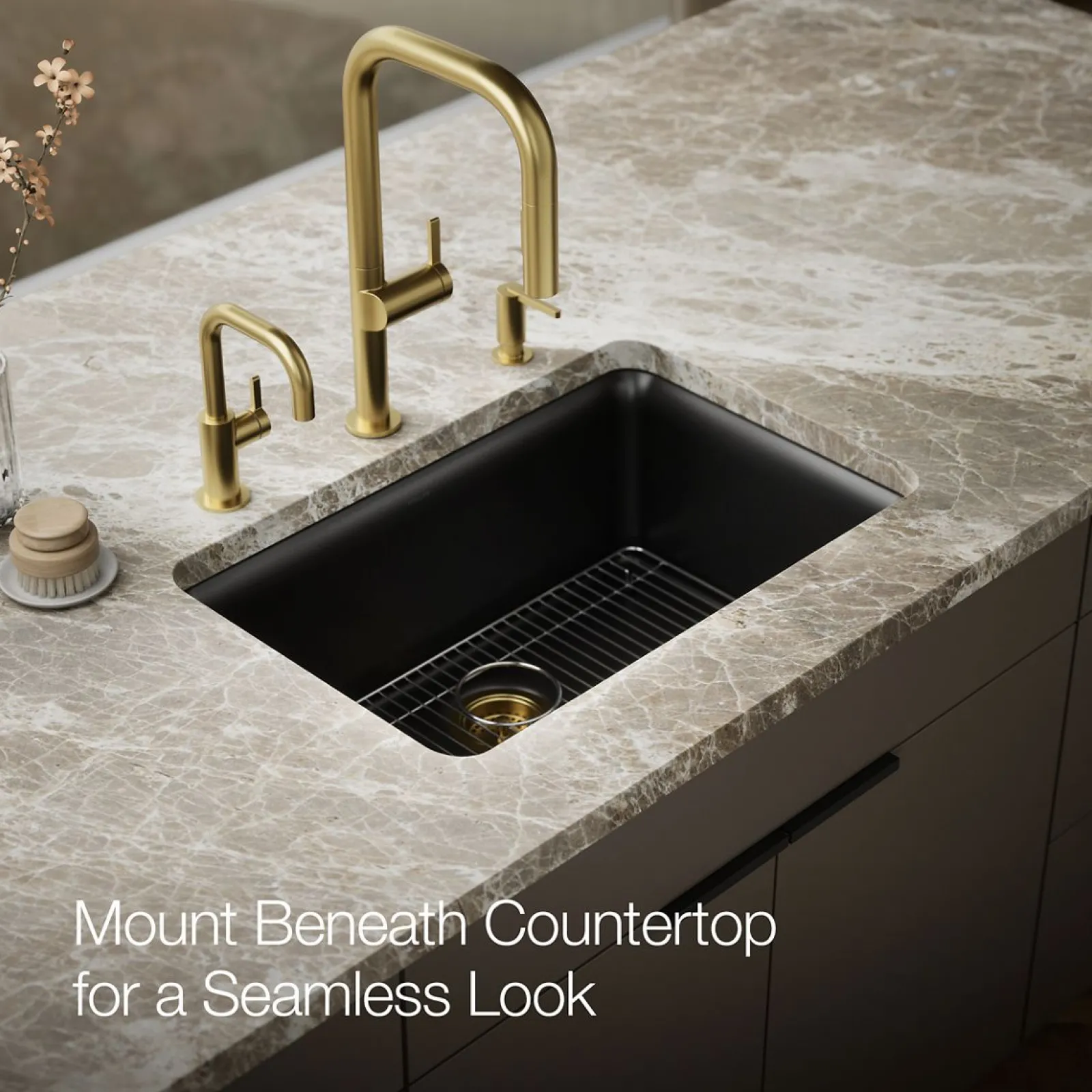 27-1/2" undermount single-bowl kitchen sink^Kohler New