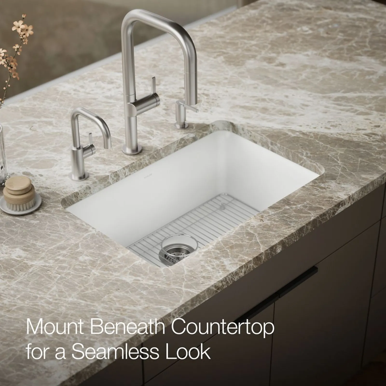 27-1/2" undermount single-bowl kitchen sink^Kohler New