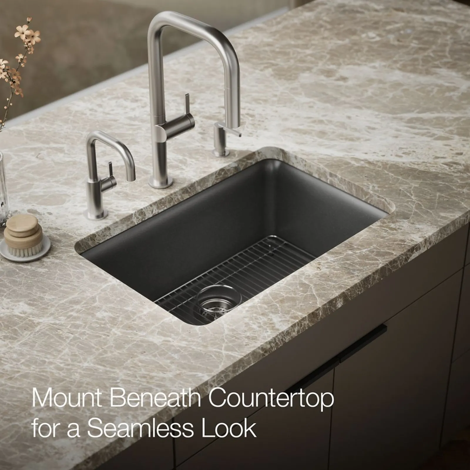27-1/2" undermount single-bowl kitchen sink^Kohler New