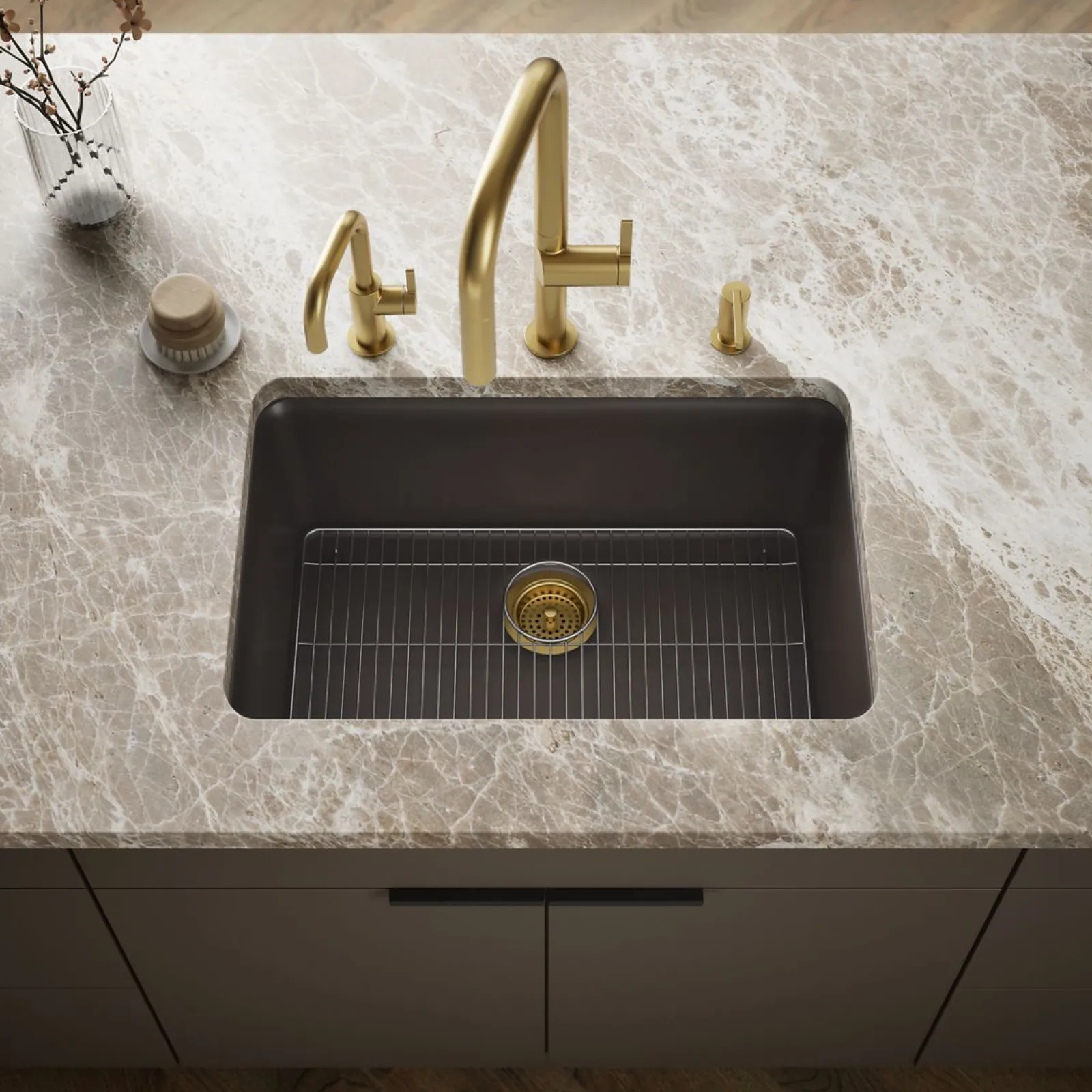 27-1/2" undermount single-bowl kitchen sink^Kohler New