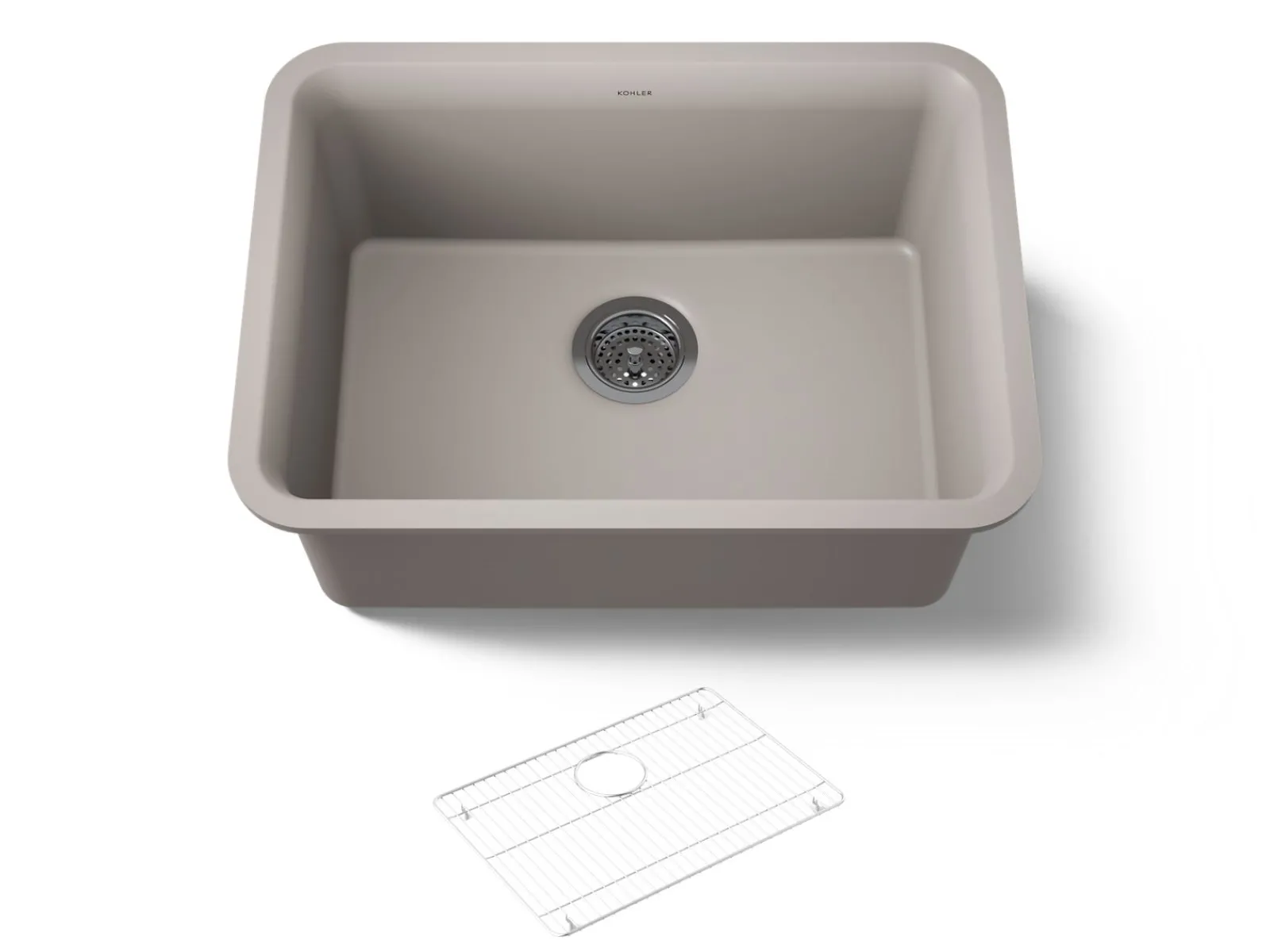 24-1/2" undermount single-bowl kitchen sink^Kohler Outlet