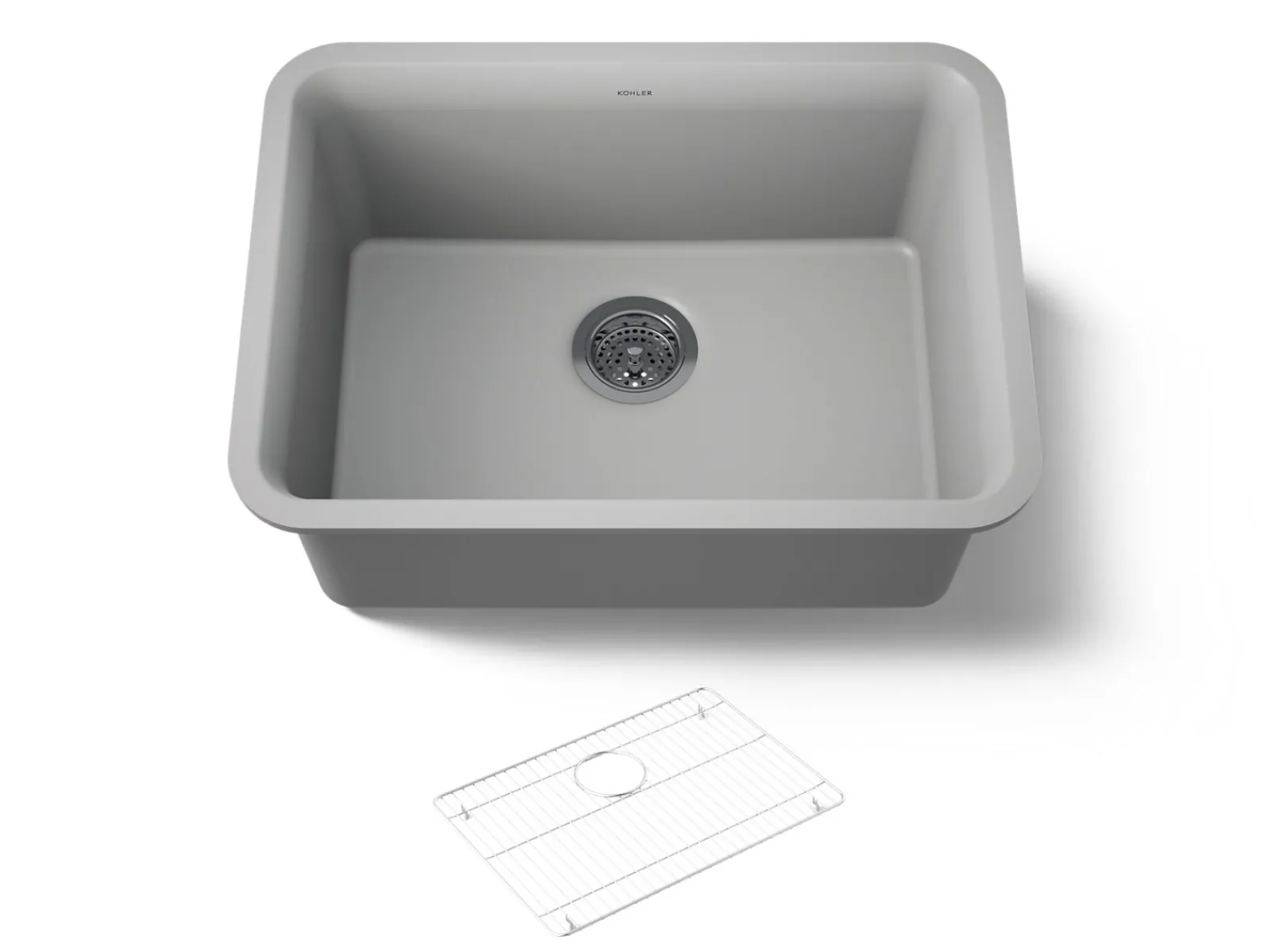 24-1/2" undermount single-bowl kitchen sink^Kohler Outlet