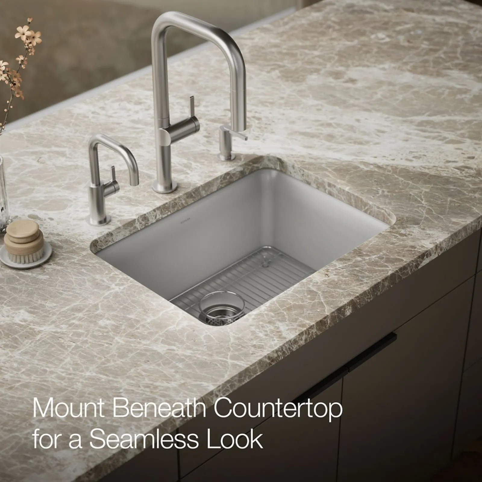 24-1/2" undermount single-bowl kitchen sink^Kohler Outlet