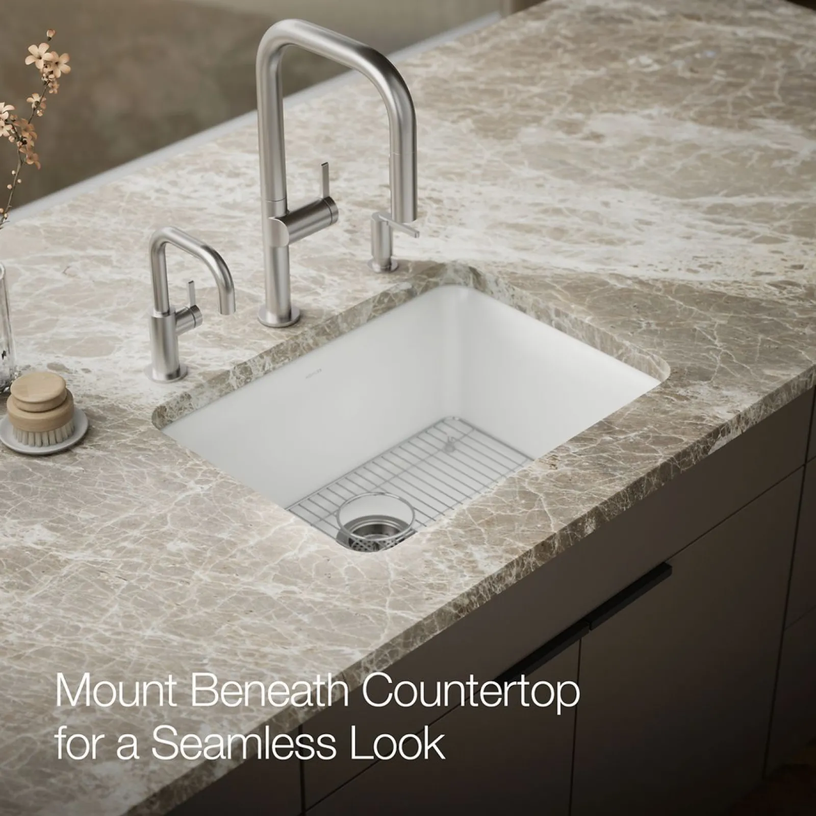 24-1/2" undermount single-bowl kitchen sink^Kohler Outlet