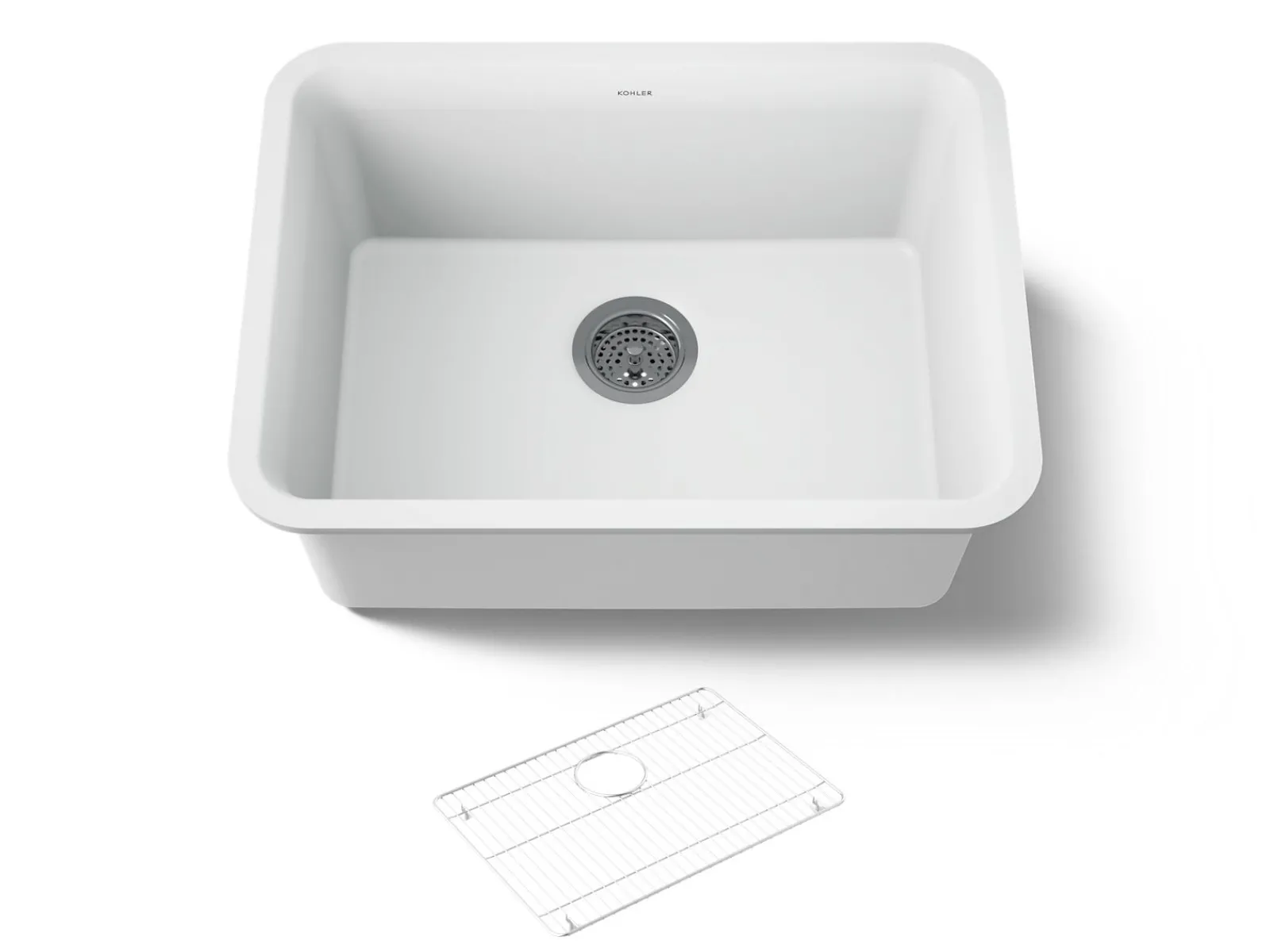 24-1/2" undermount single-bowl kitchen sink^Kohler Outlet