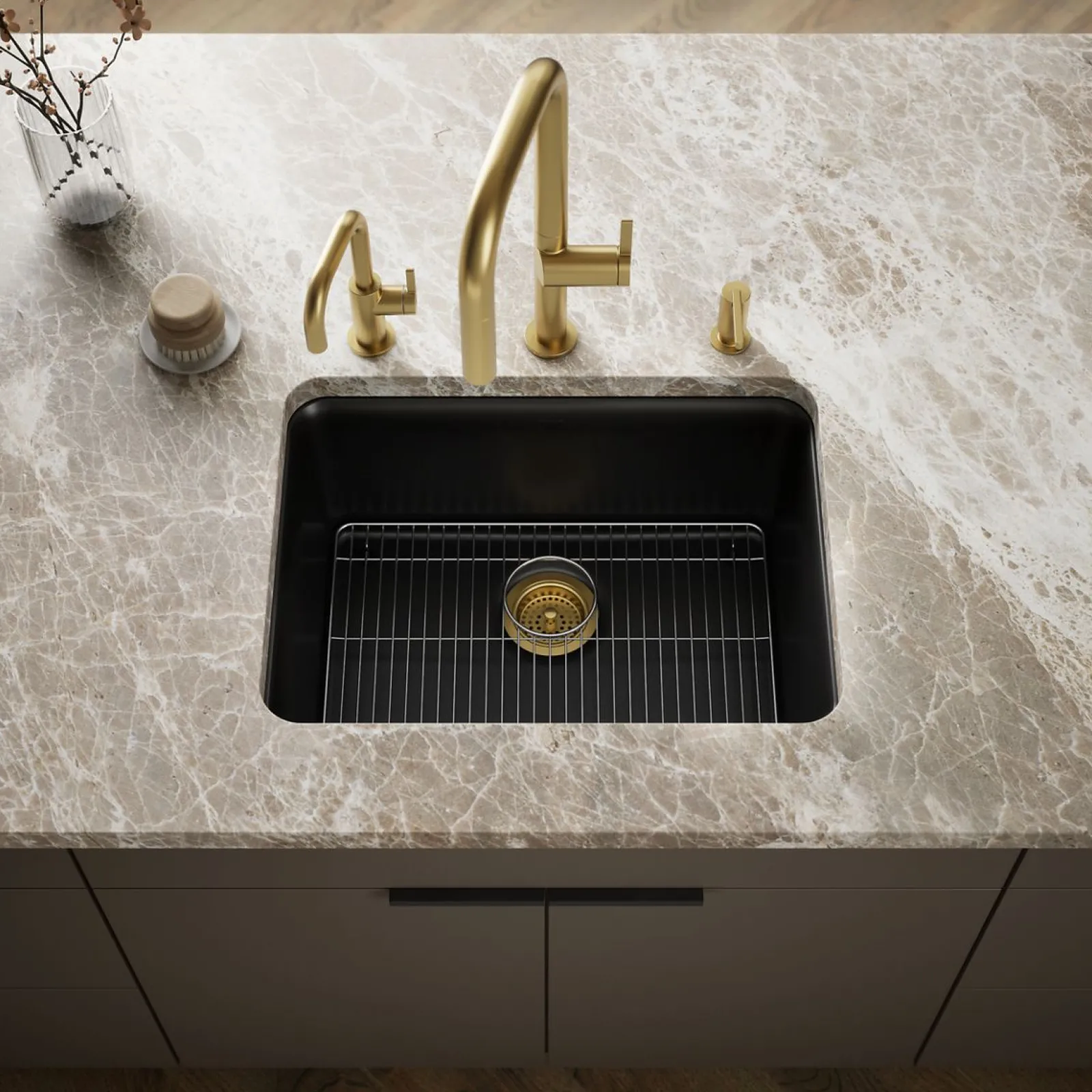 24-1/2" undermount single-bowl kitchen sink^Kohler Outlet