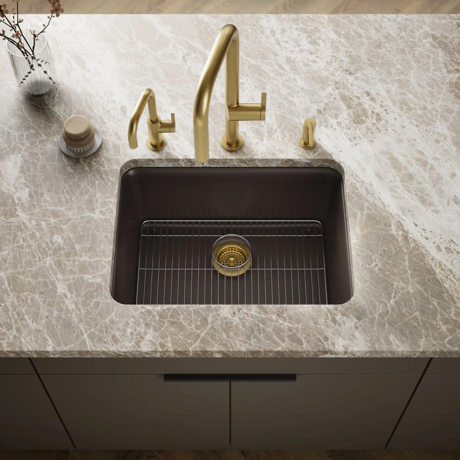 24-1/2" undermount single-bowl kitchen sink^Kohler Outlet