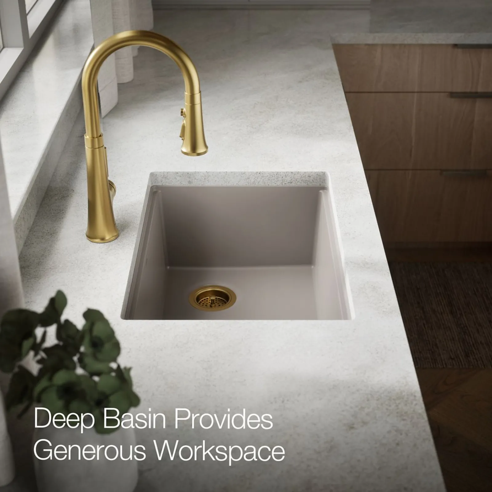 26-1/2" undermount single-bowl kitchen sink^Kohler Online