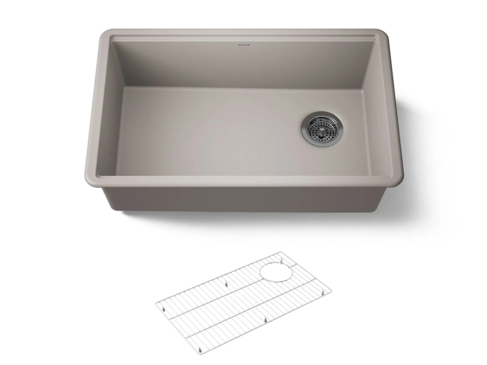 29-1/2" undermount single-bowl kitchen sink^Kohler New