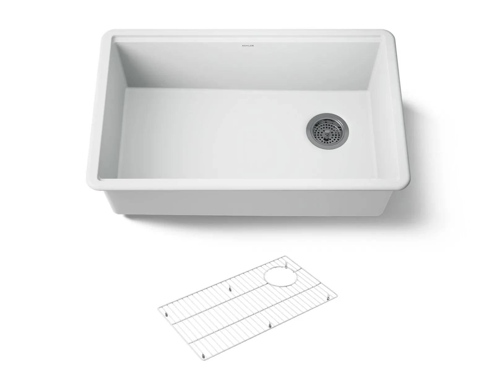 29-1/2" undermount single-bowl kitchen sink^Kohler New