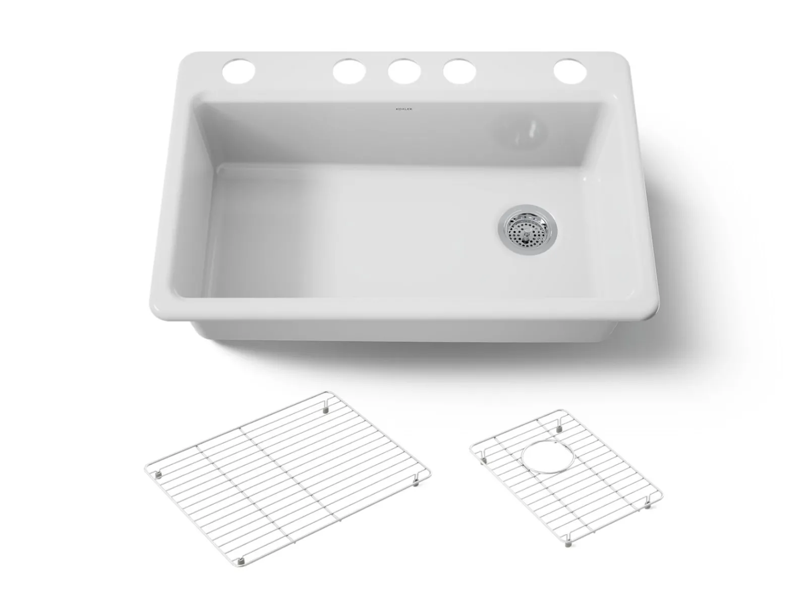 33" undermount single-bowl kitchen sink^Kohler New