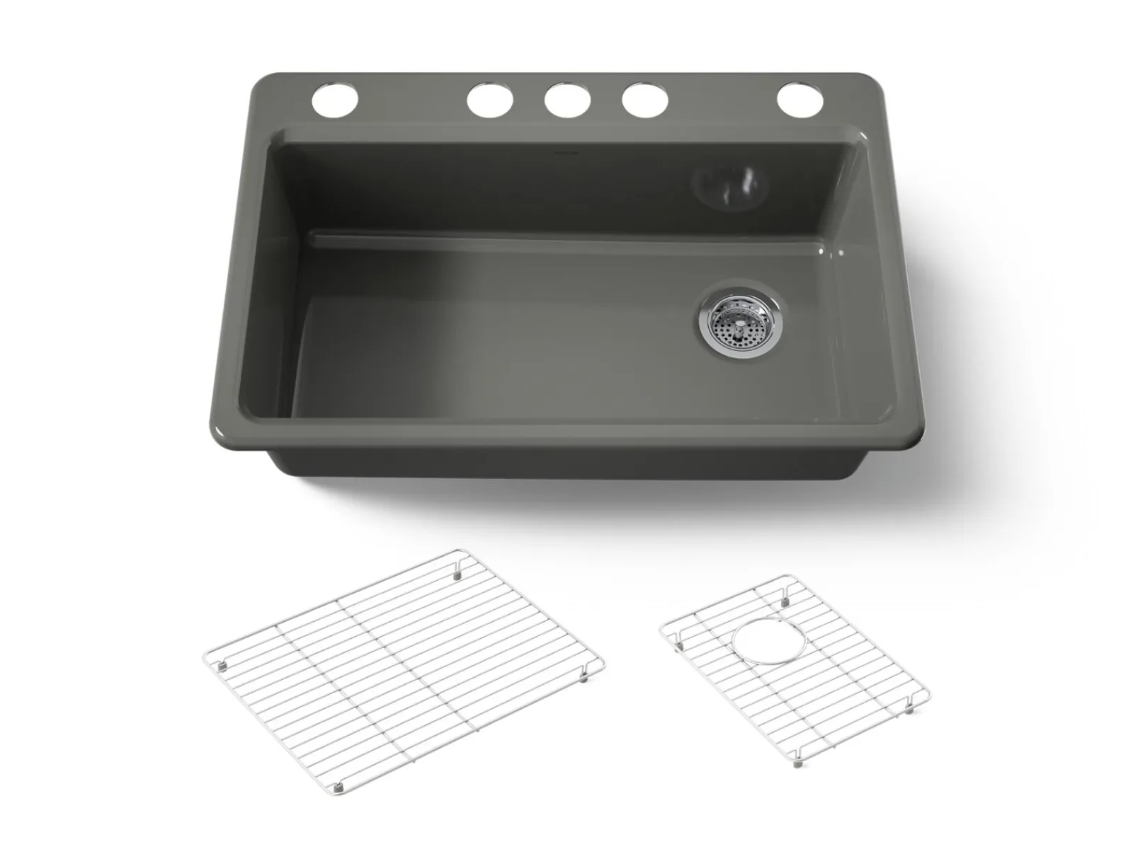33" undermount single-bowl kitchen sink^Kohler New