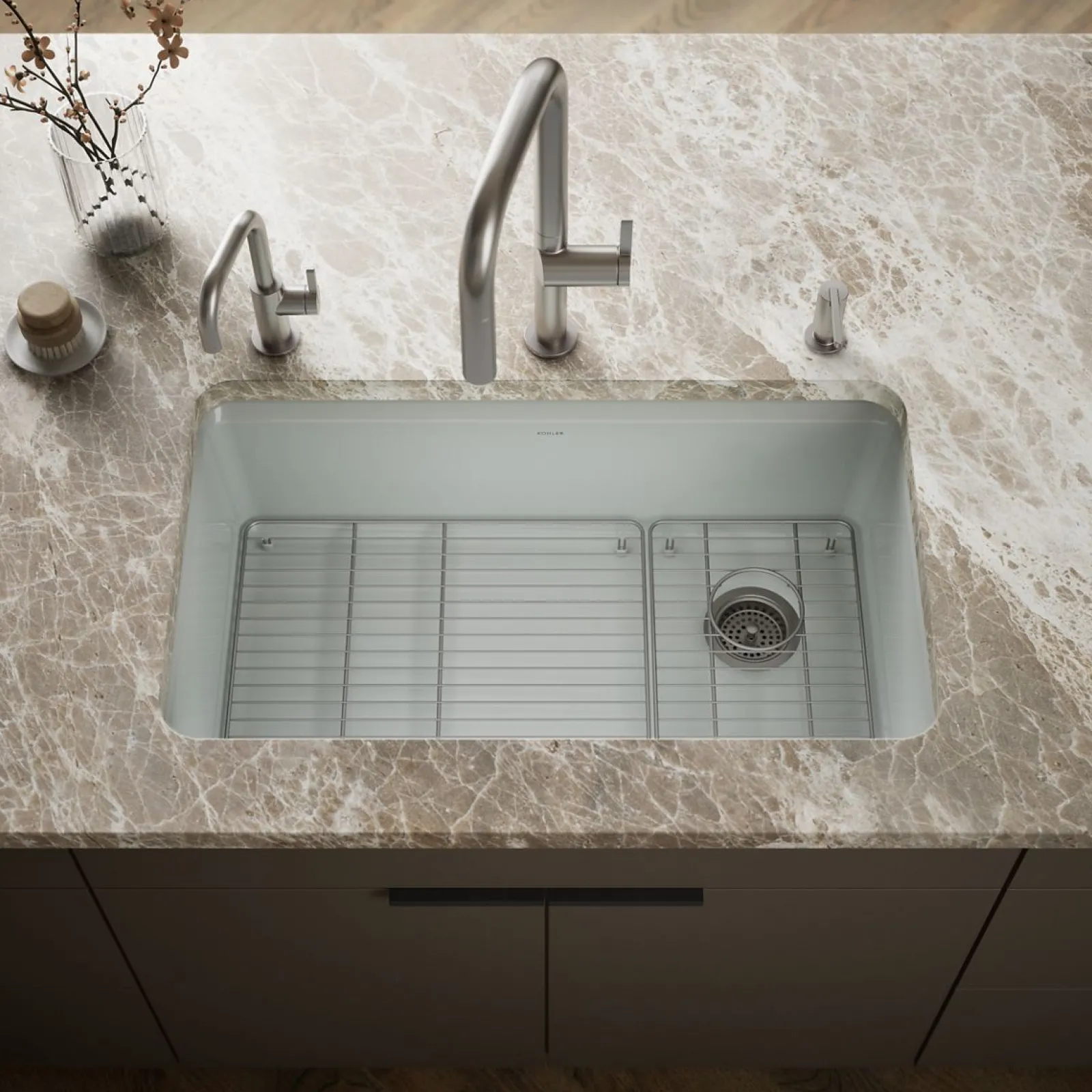 33" undermount single-bowl kitchen sink^Kohler New