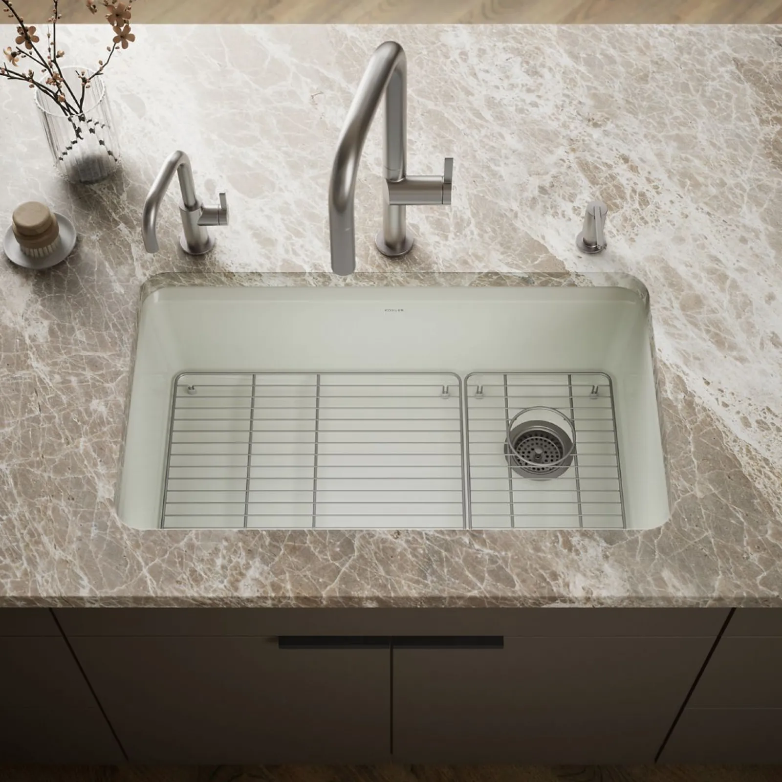 33" undermount single-bowl kitchen sink^Kohler New
