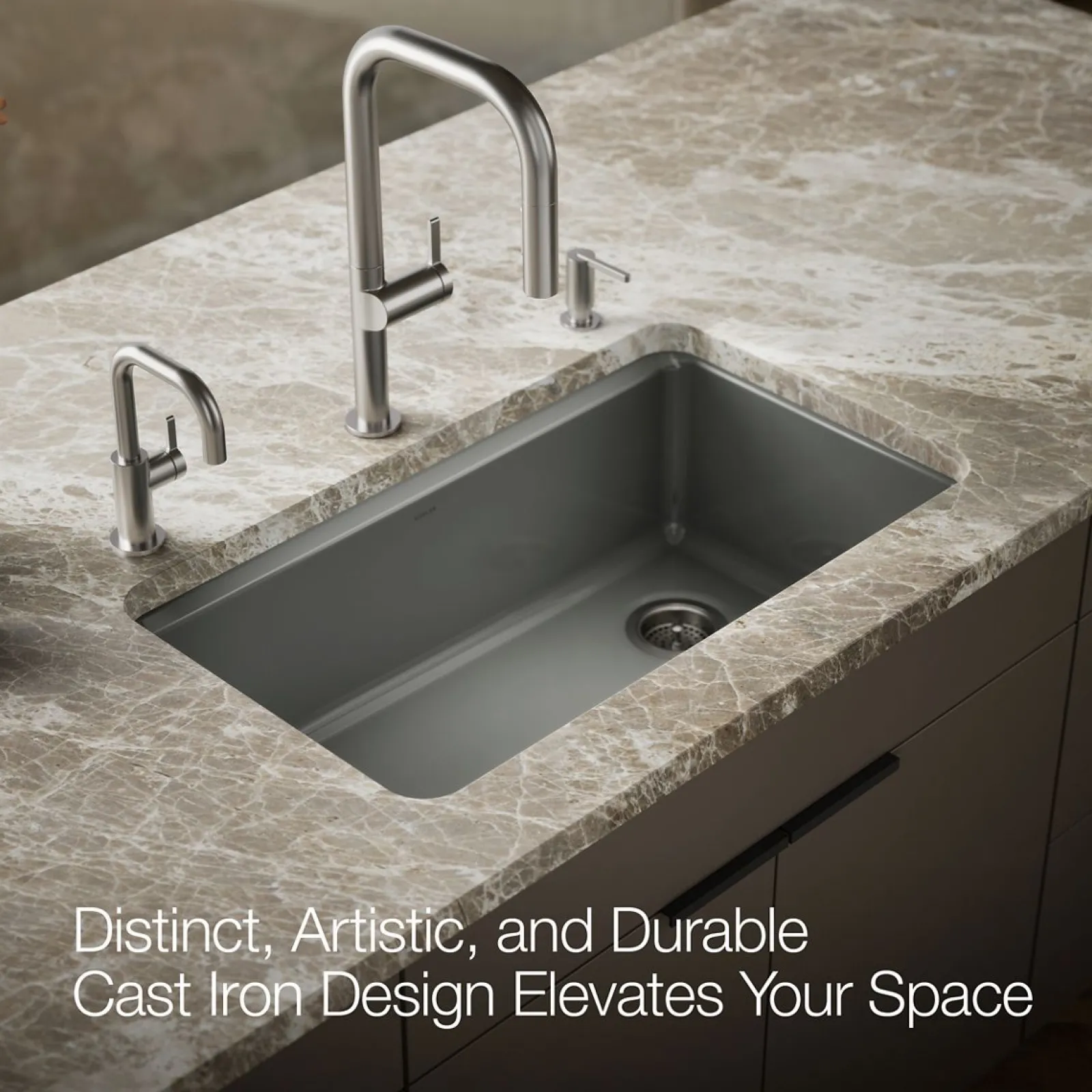 33" undermount single-bowl kitchen sink^Kohler New