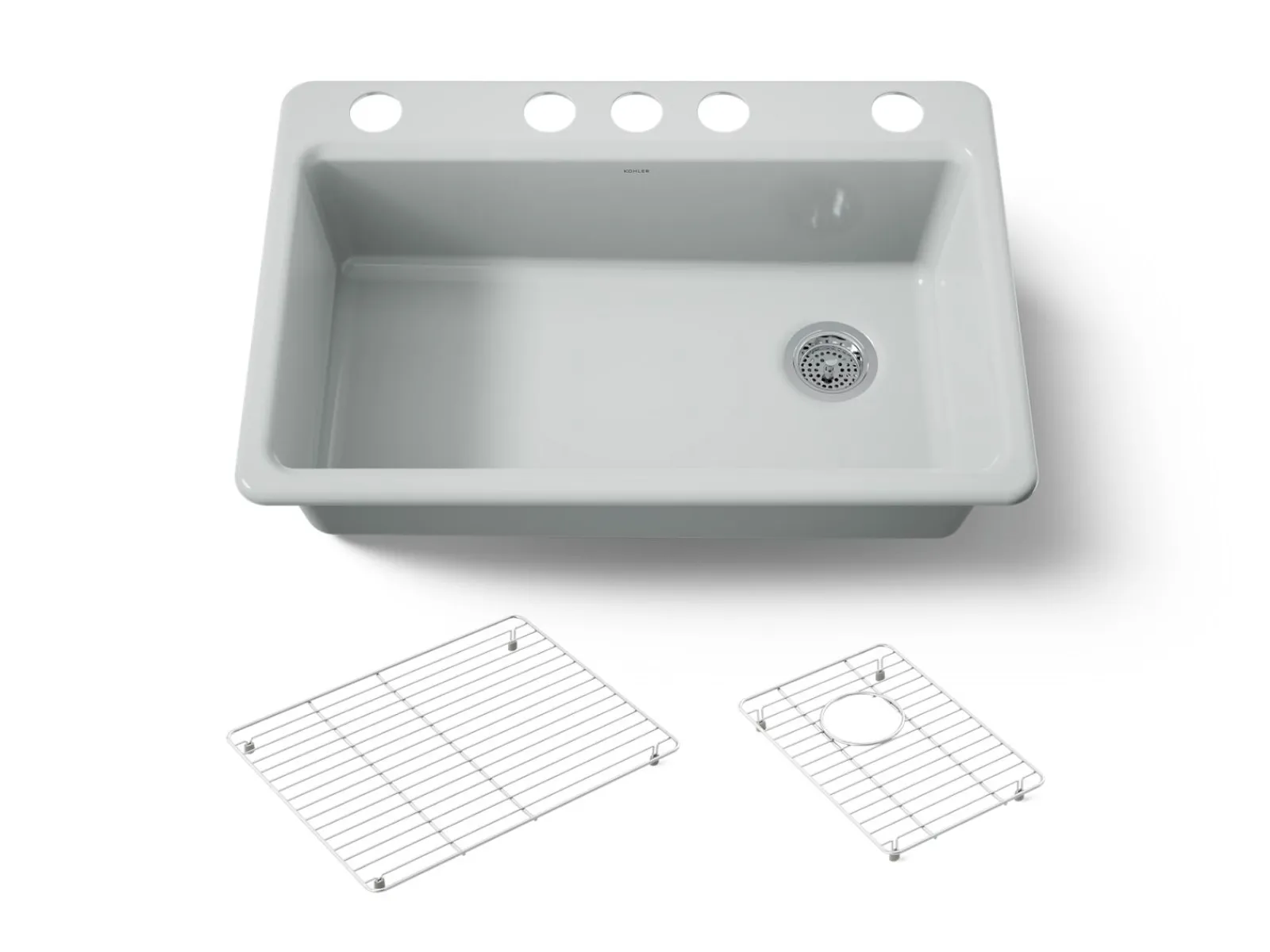 33" undermount single-bowl kitchen sink^Kohler New