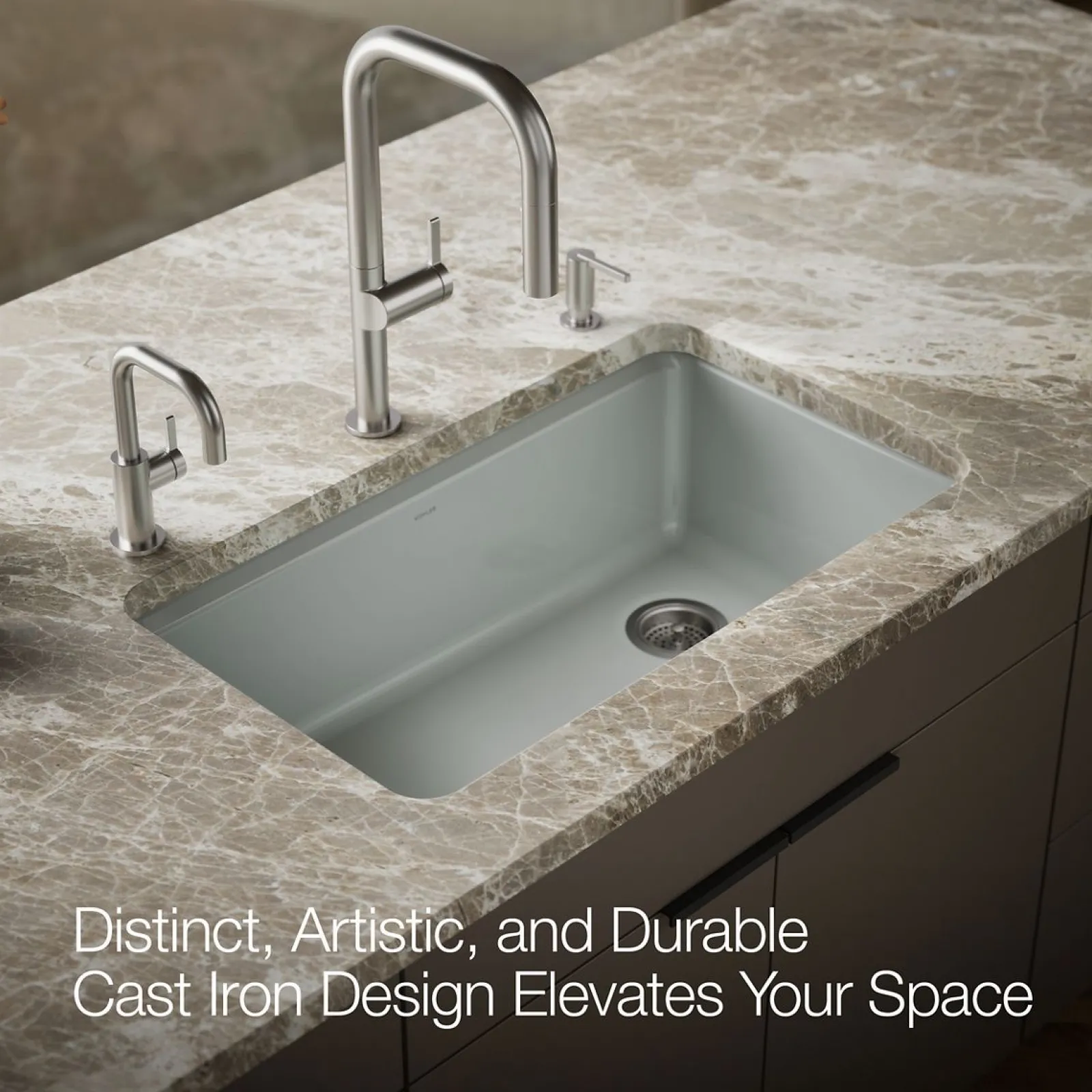 33" undermount single-bowl kitchen sink^Kohler New