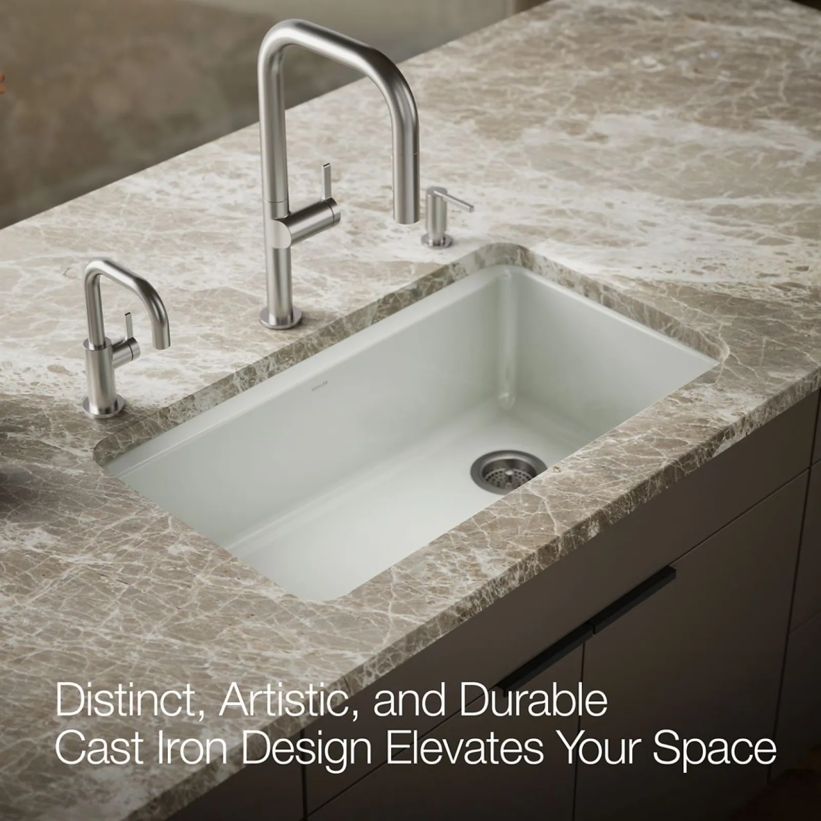 33" undermount single-bowl kitchen sink^Kohler New