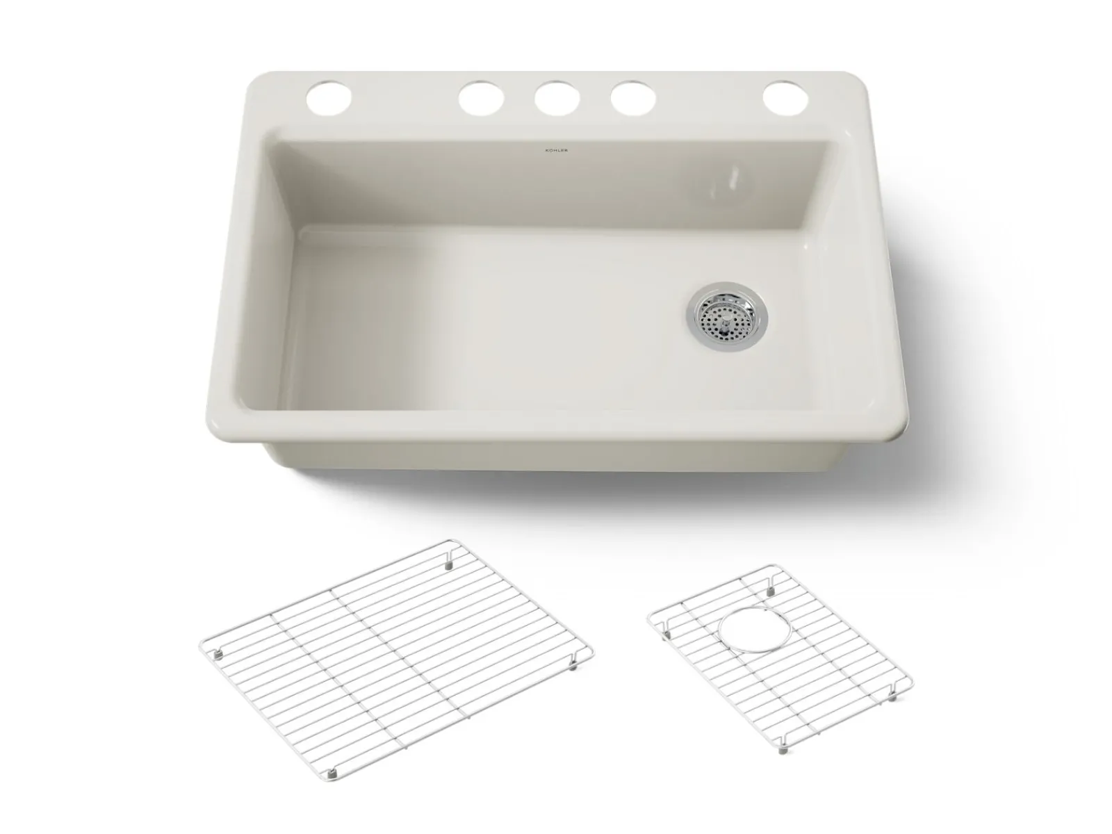 33" undermount single-bowl kitchen sink^Kohler New