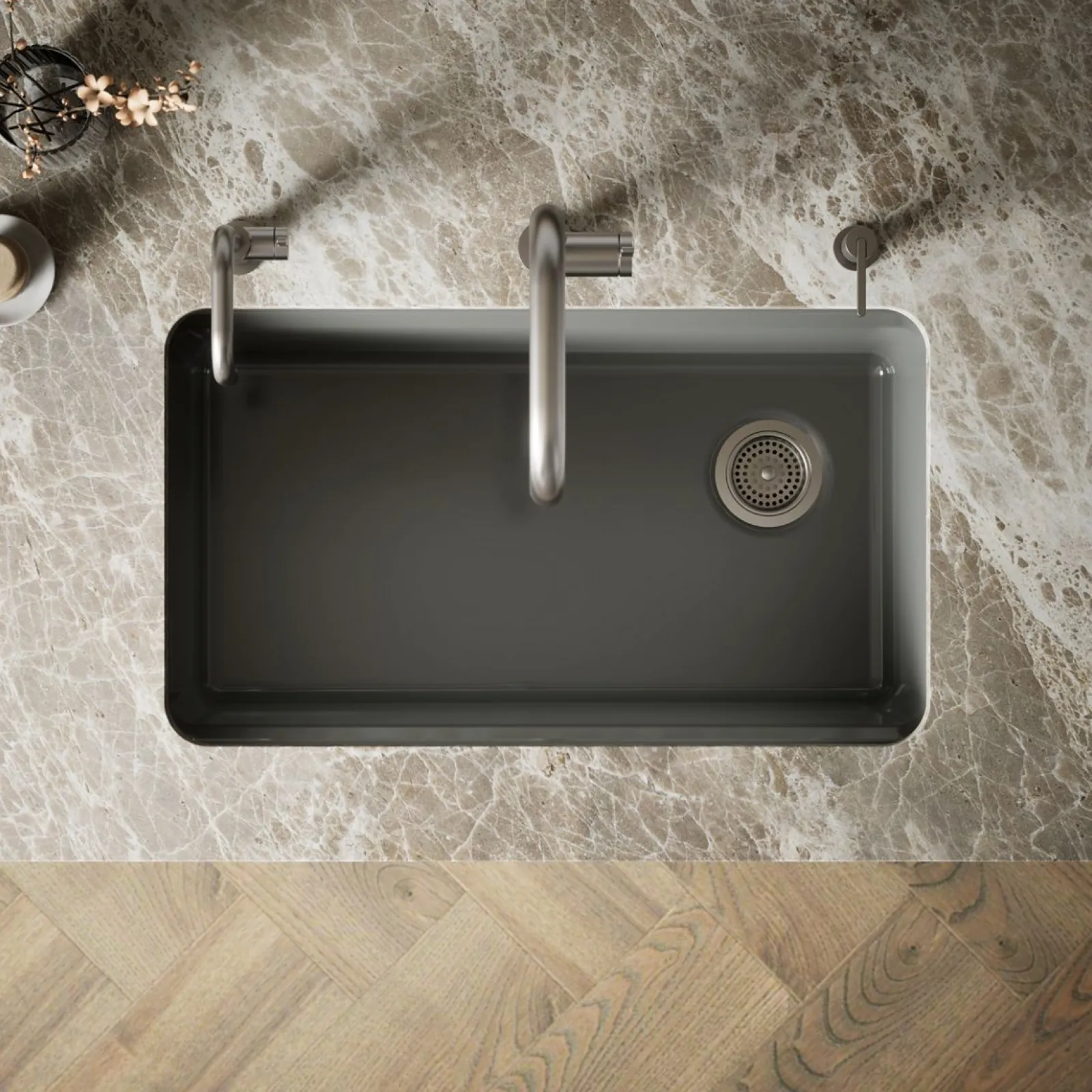 33" undermount single-bowl kitchen sink^Kohler New