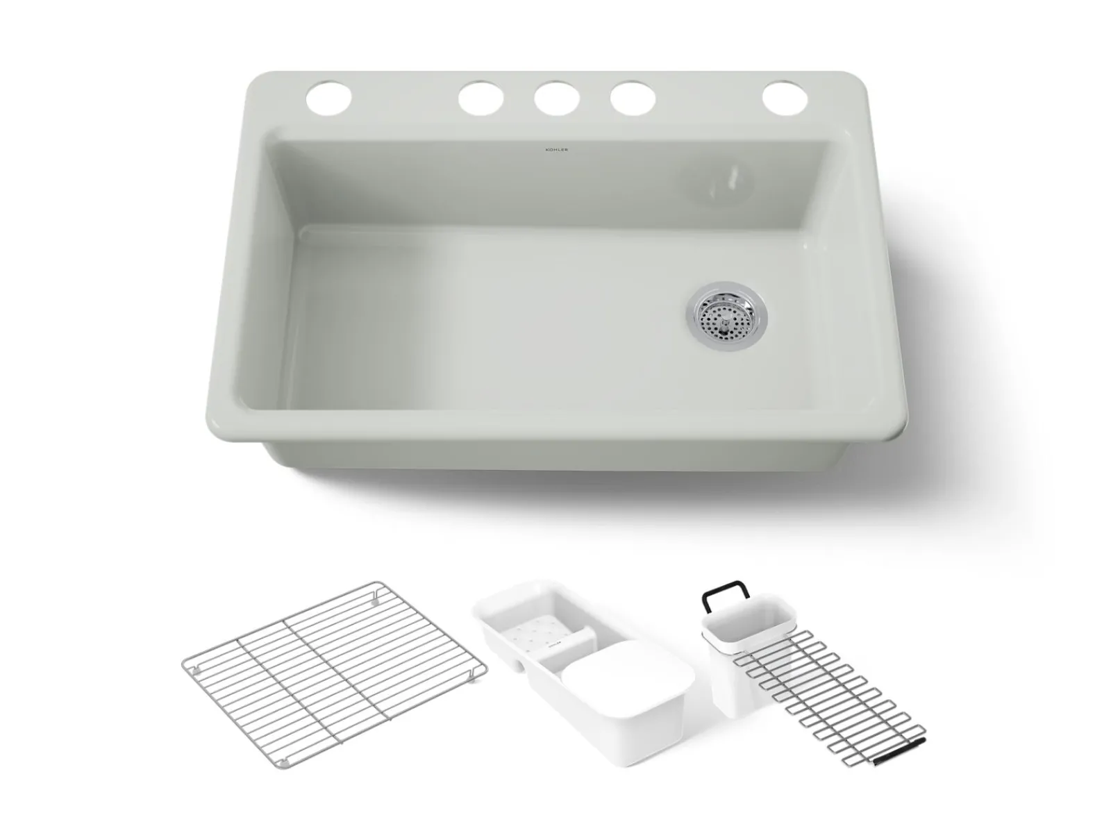 33" undermount single-bowl kitchen sink^Kohler New