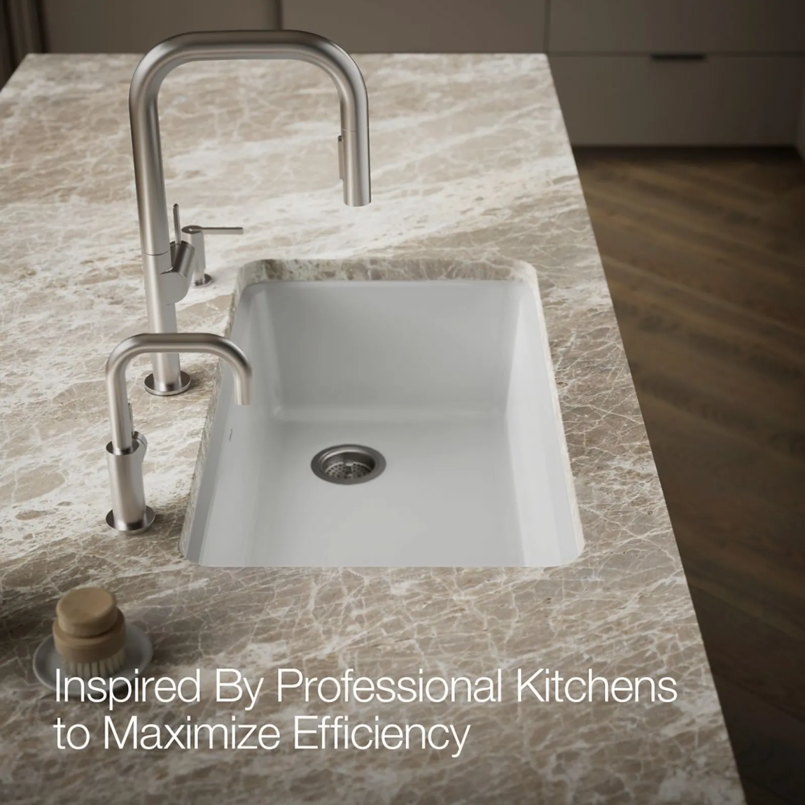 33" undermount single-bowl kitchen sink^Kohler New