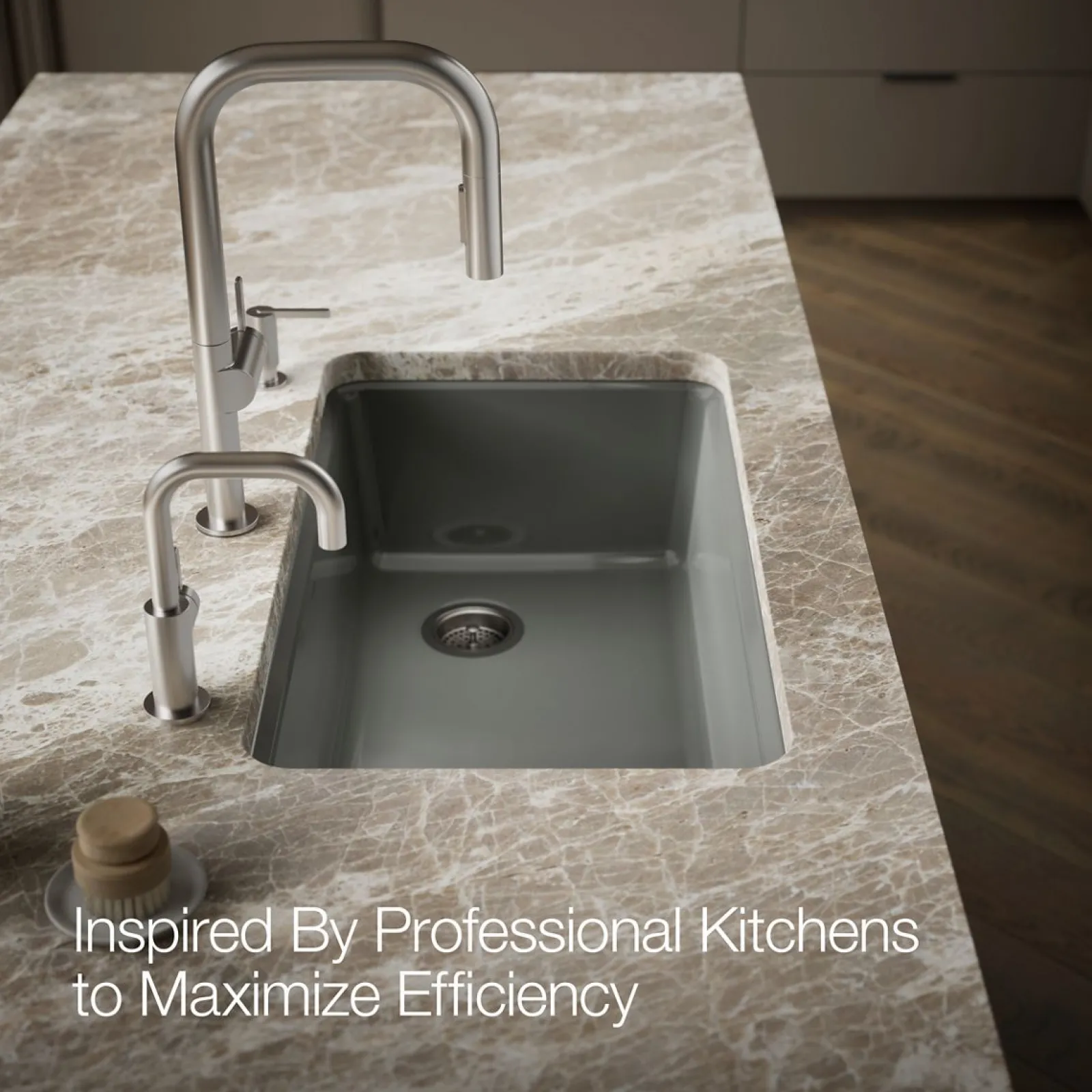 33" undermount single-bowl kitchen sink^Kohler New