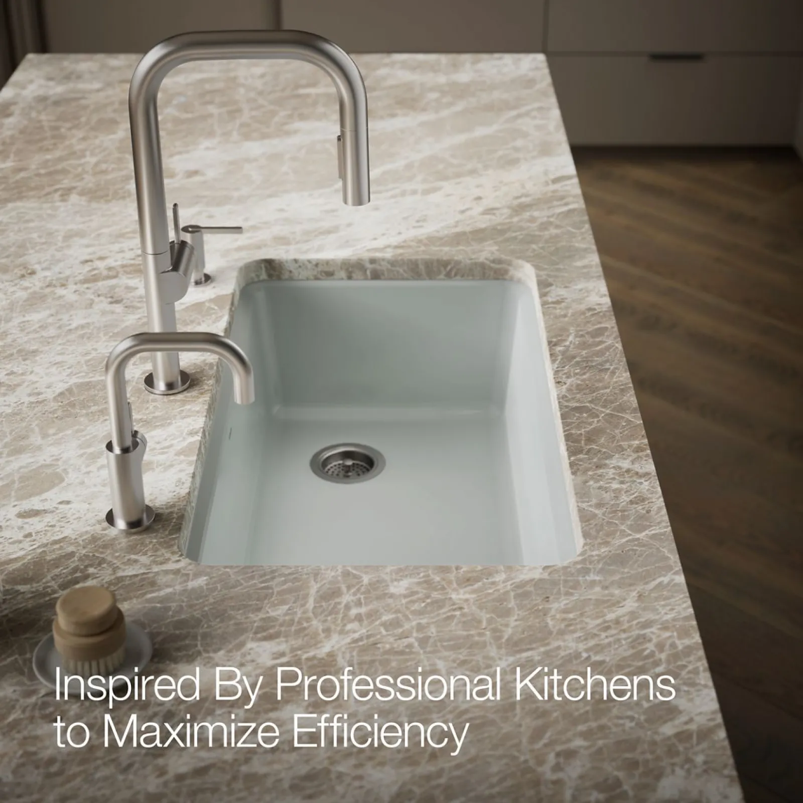 33" undermount single-bowl kitchen sink^Kohler New