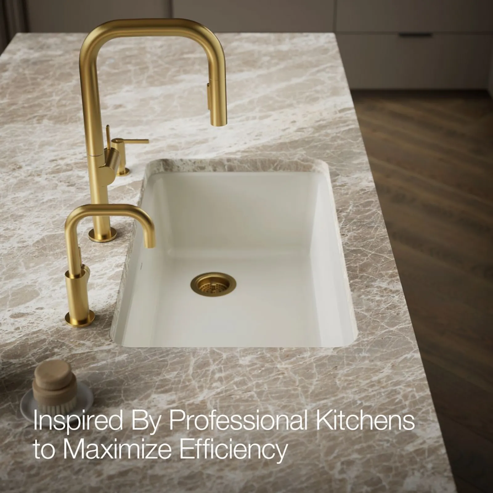 33" undermount single-bowl kitchen sink^Kohler New