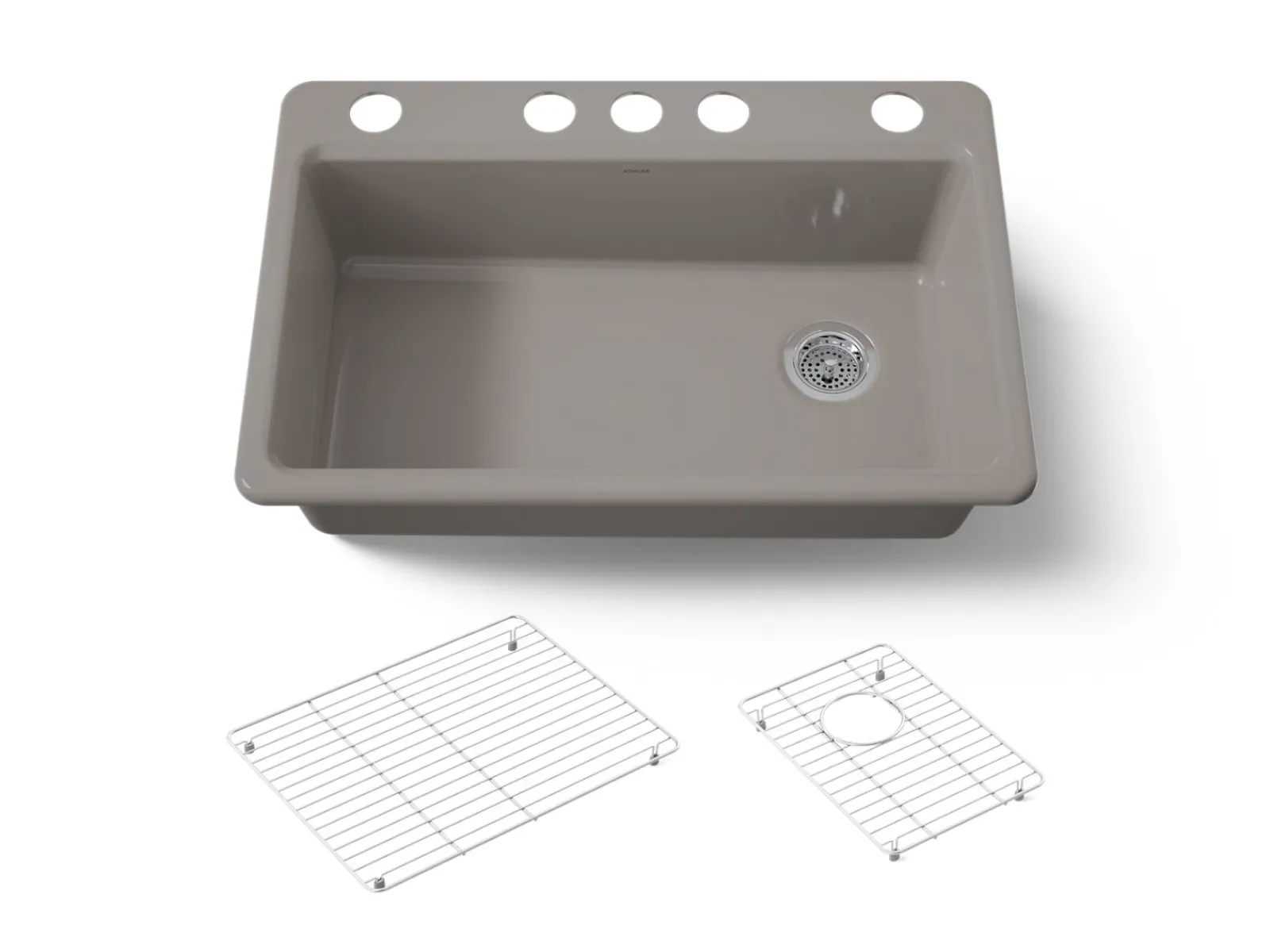 33" undermount single-bowl kitchen sink^Kohler New