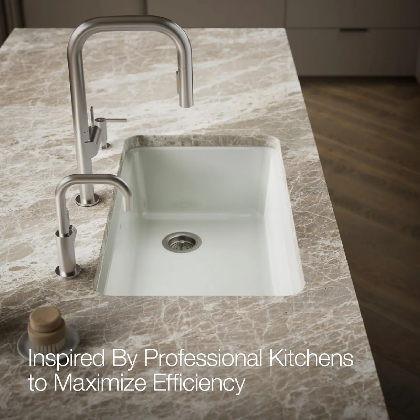 33" undermount single-bowl kitchen sink^Kohler New