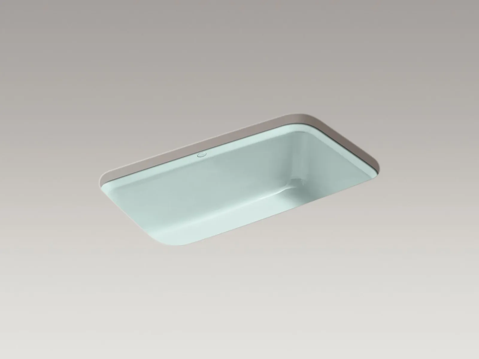 31" undermount single-bowl kitchen sink^Kohler Best