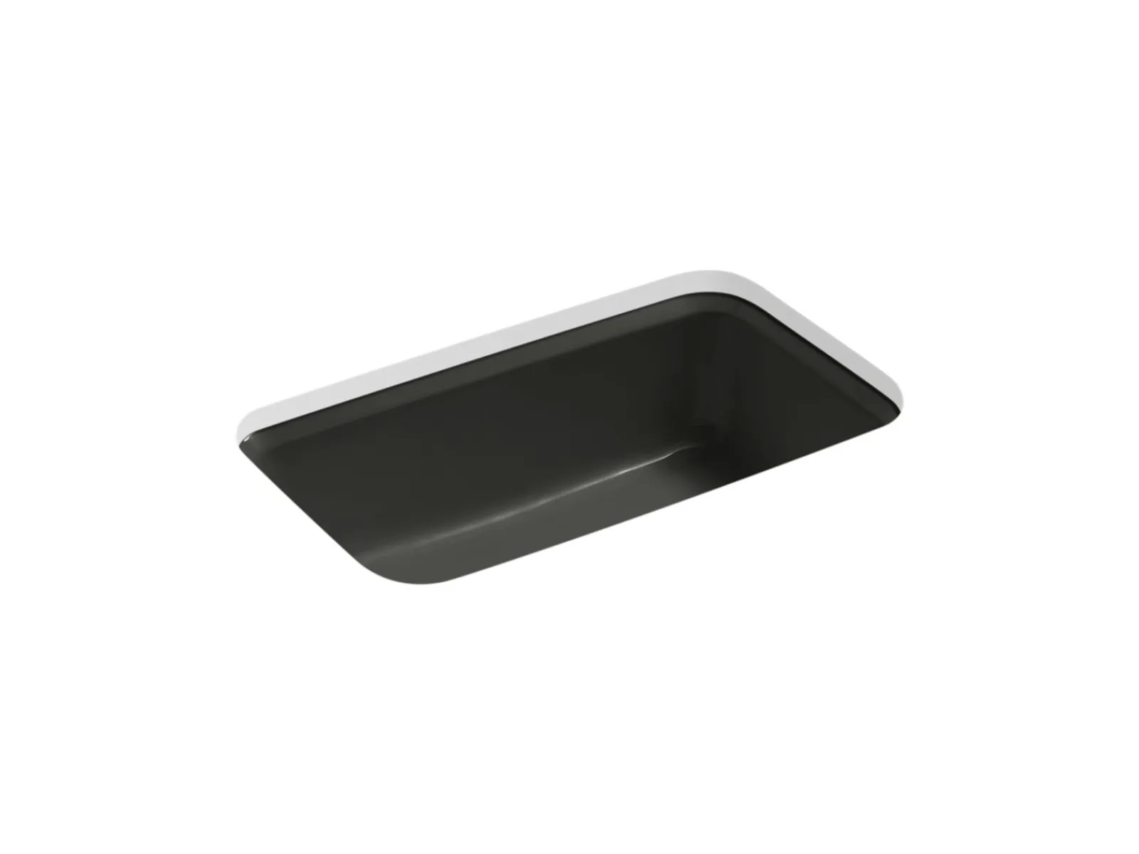 31" undermount single-bowl kitchen sink^Kohler Best