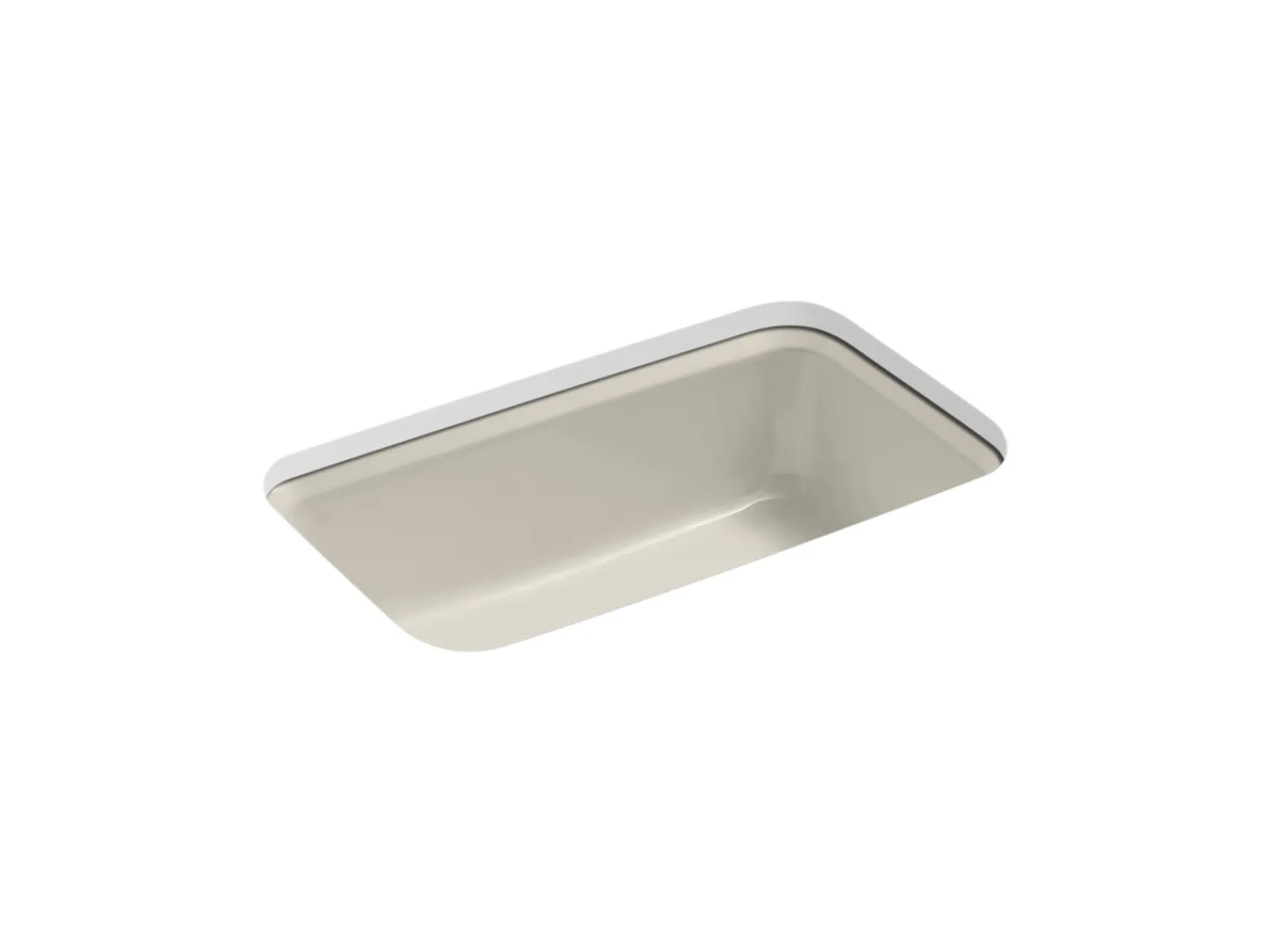 31" undermount single-bowl kitchen sink^Kohler Best