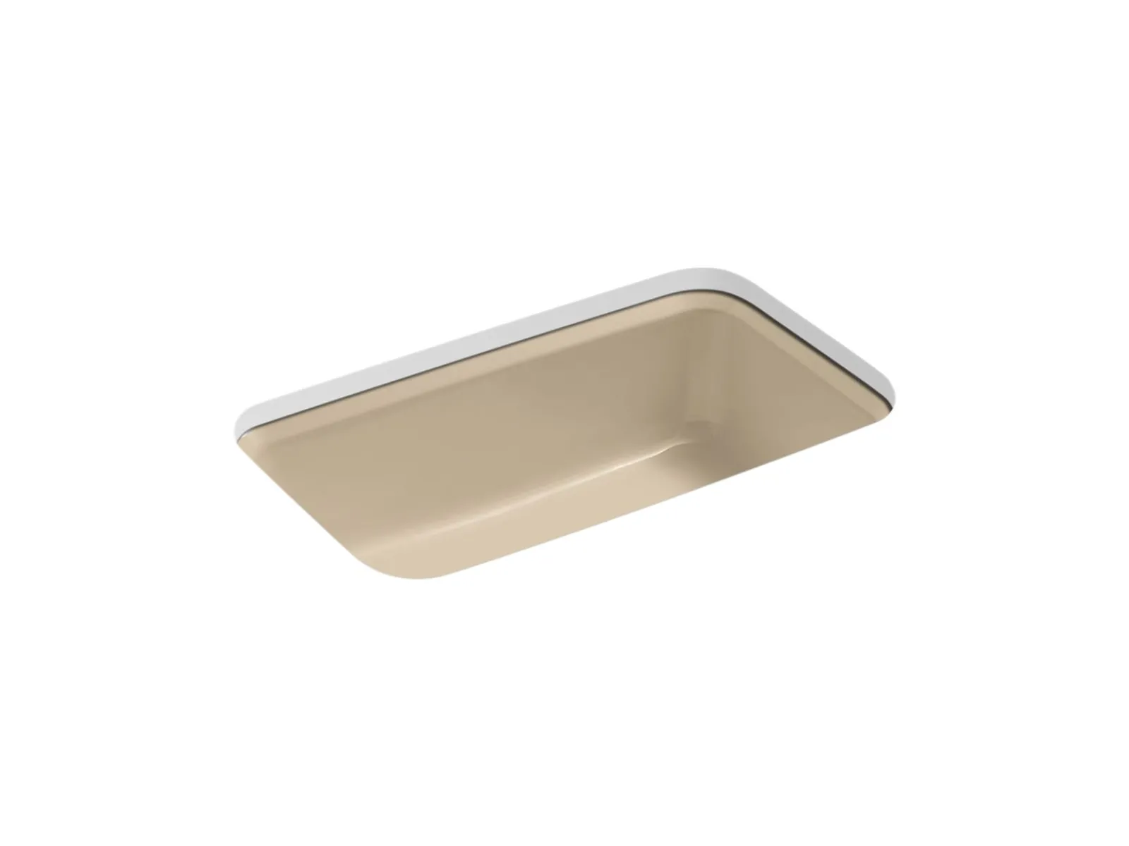 31" undermount single-bowl kitchen sink^Kohler Best