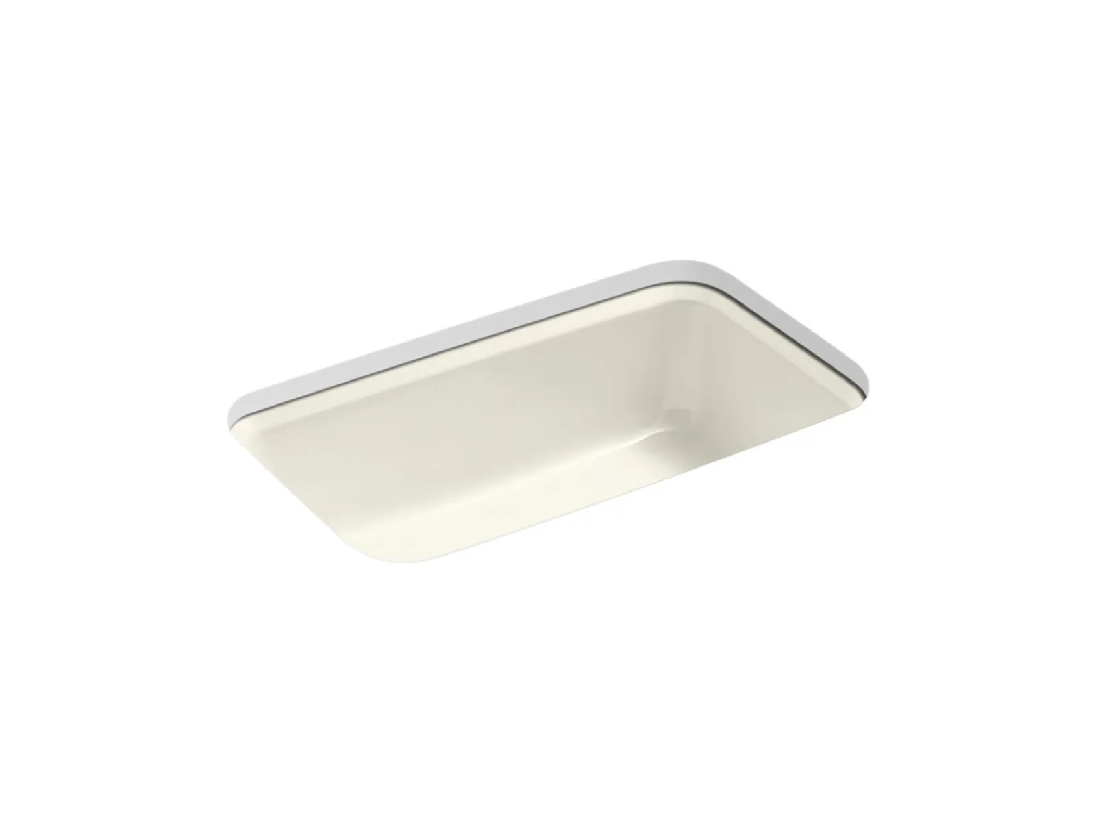 31" undermount single-bowl kitchen sink^Kohler Best