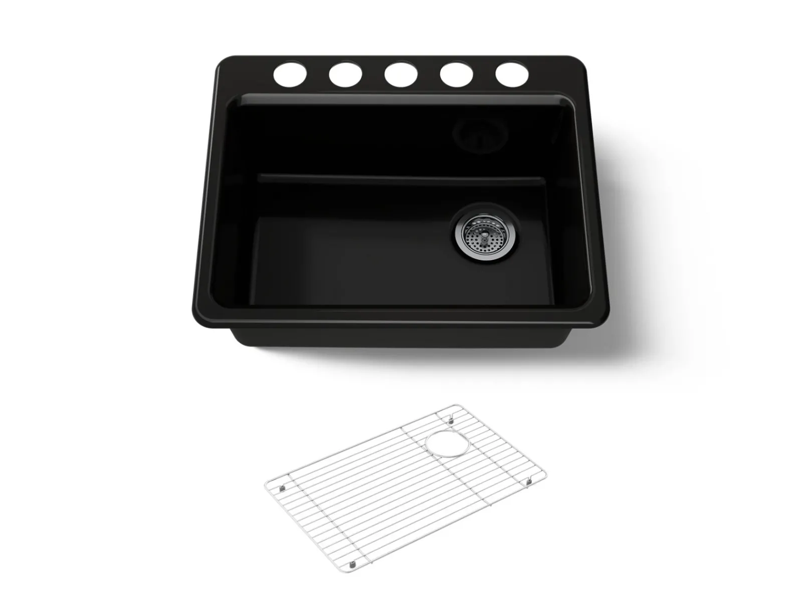 27" undermount single-bowl kitchen sink^Kohler Online
